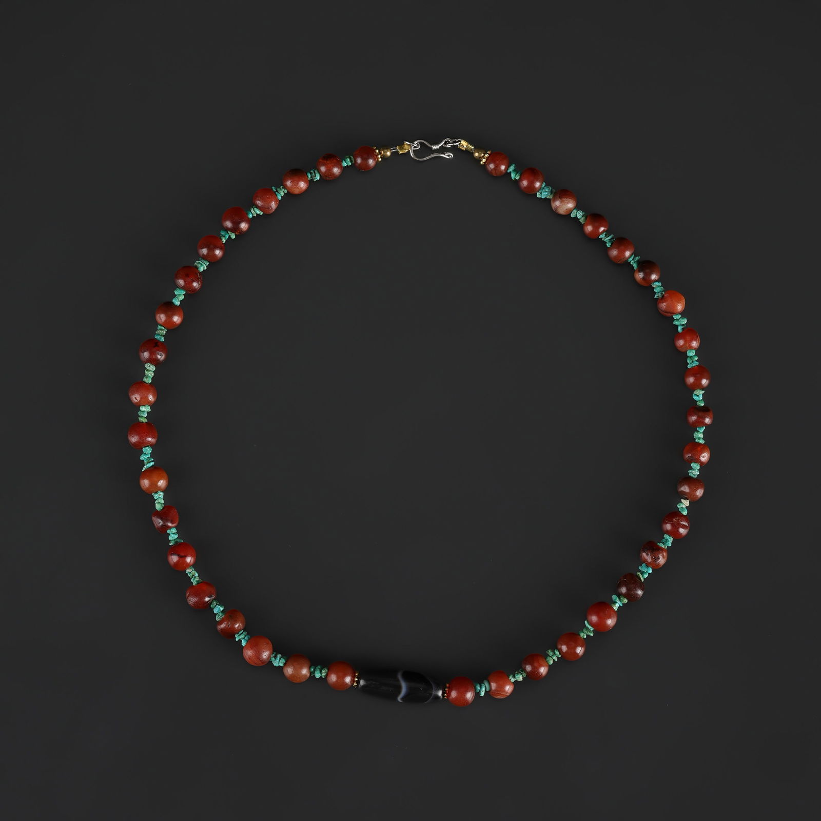 Collection of Antique Mix Material Old Beads Necklace (1 of 4)