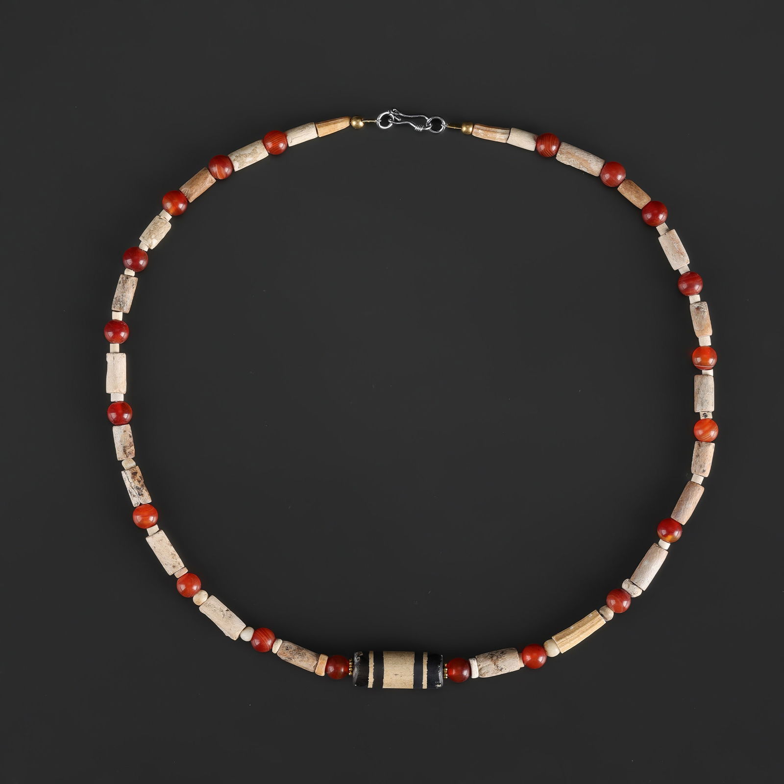 Collection of Antique Mix Material Old Beads Necklace (1 of 4)