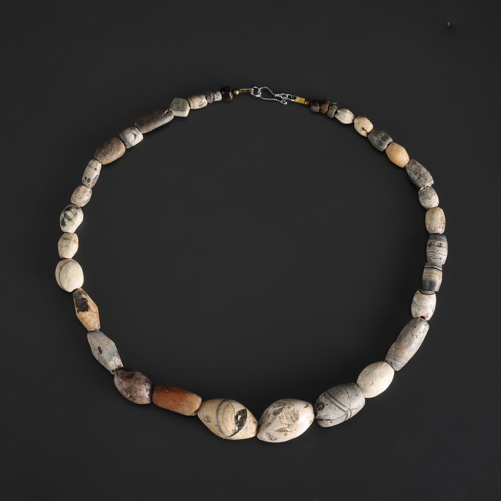 Collection of Antique Mix Material Old Beads Necklace (1 of 4)