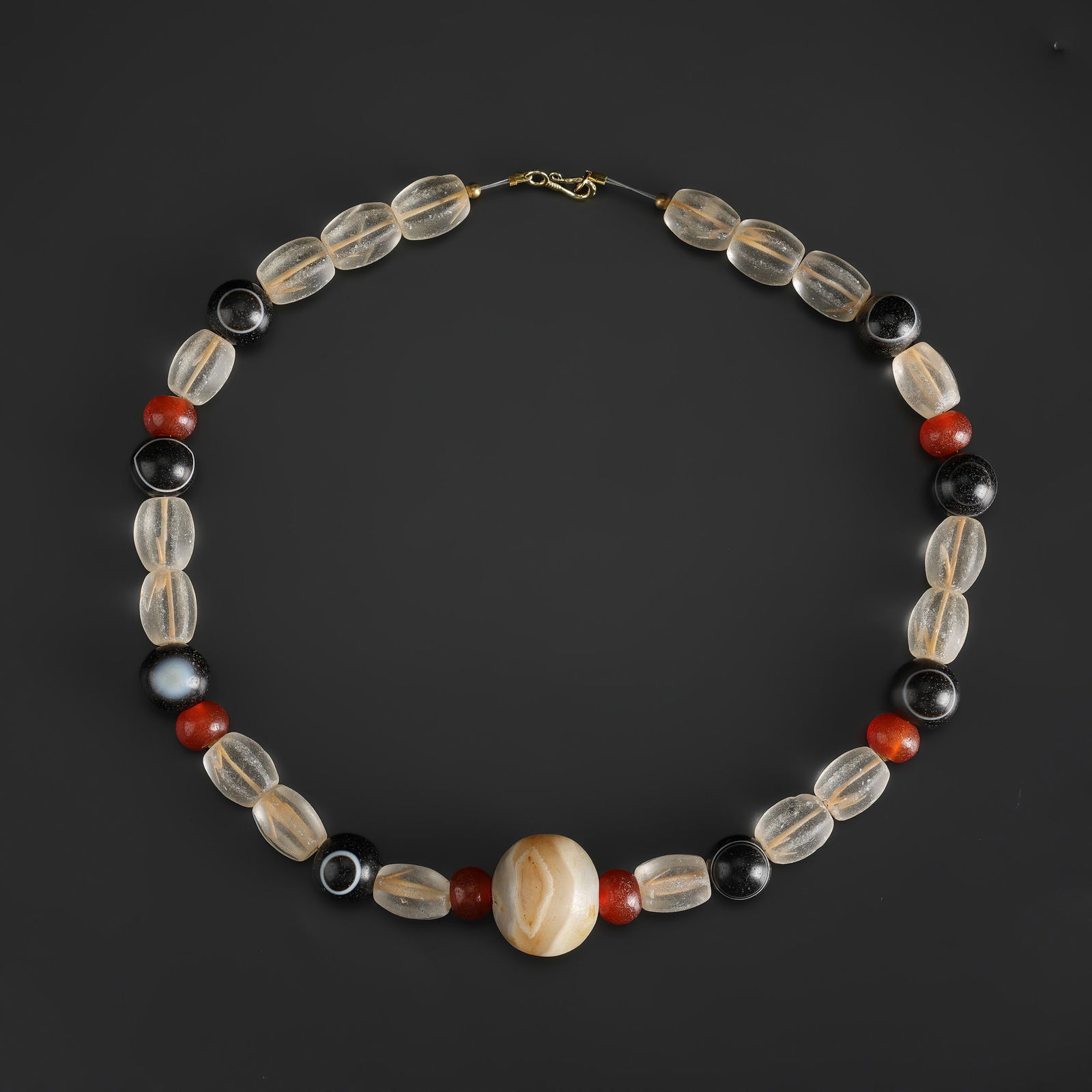 Collection of Antique Mix Old Beads Necklace (1 of 4)