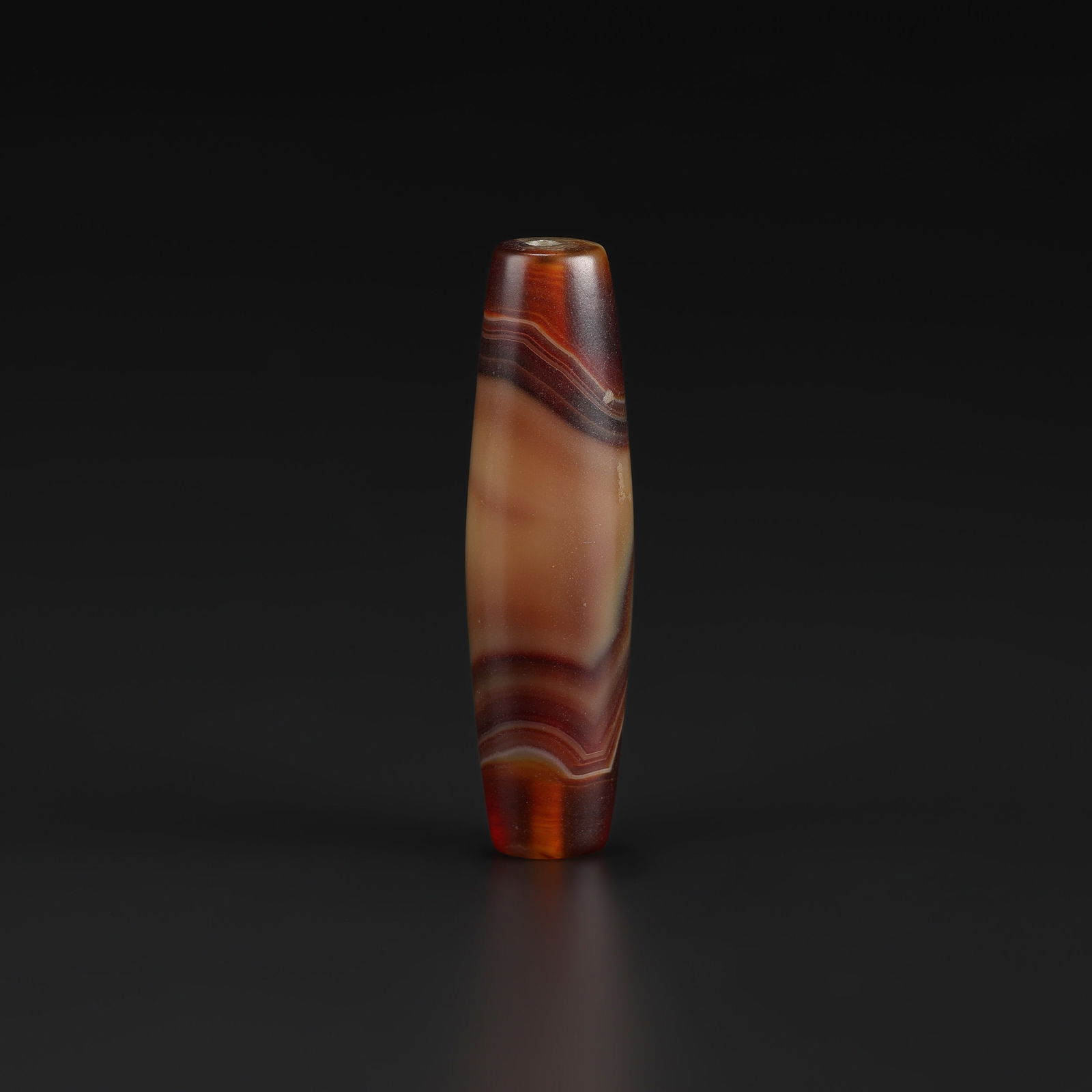 Ancient Old Natural Pattern Vintage Agate Bead (1 of 4)