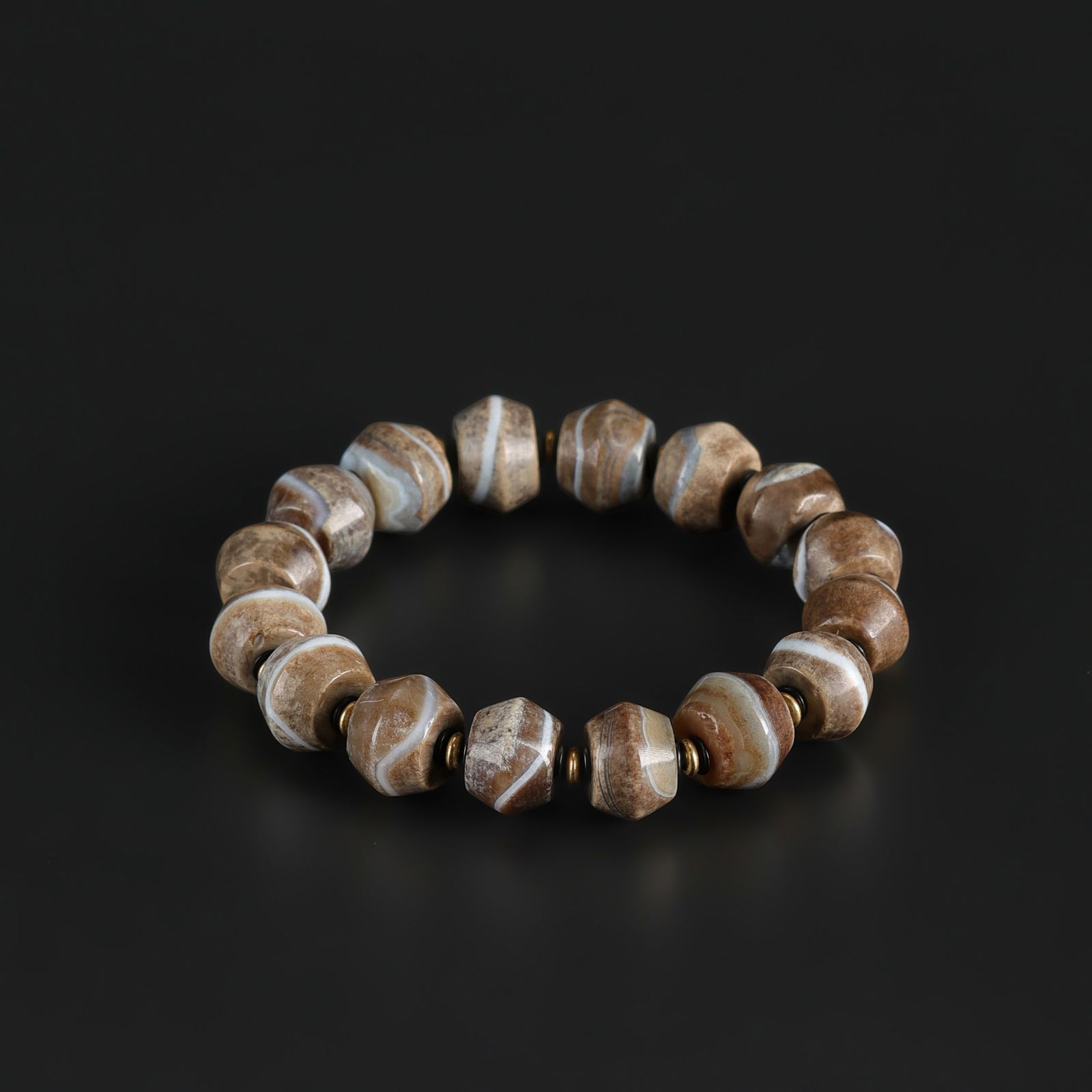 Collection Of Ancient Agate Beads Lot (1 of 4)