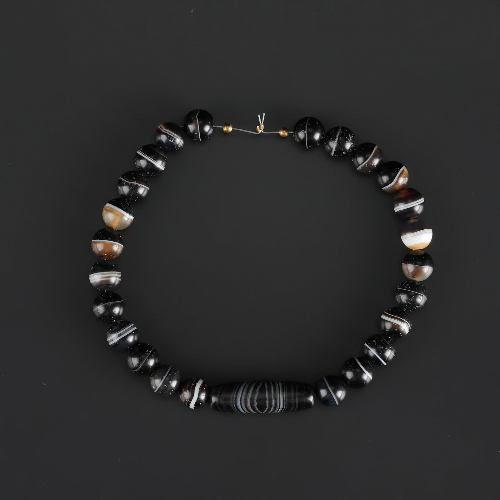 Collection of Antique Mix Old Agate Beads Lot (1 of 4)