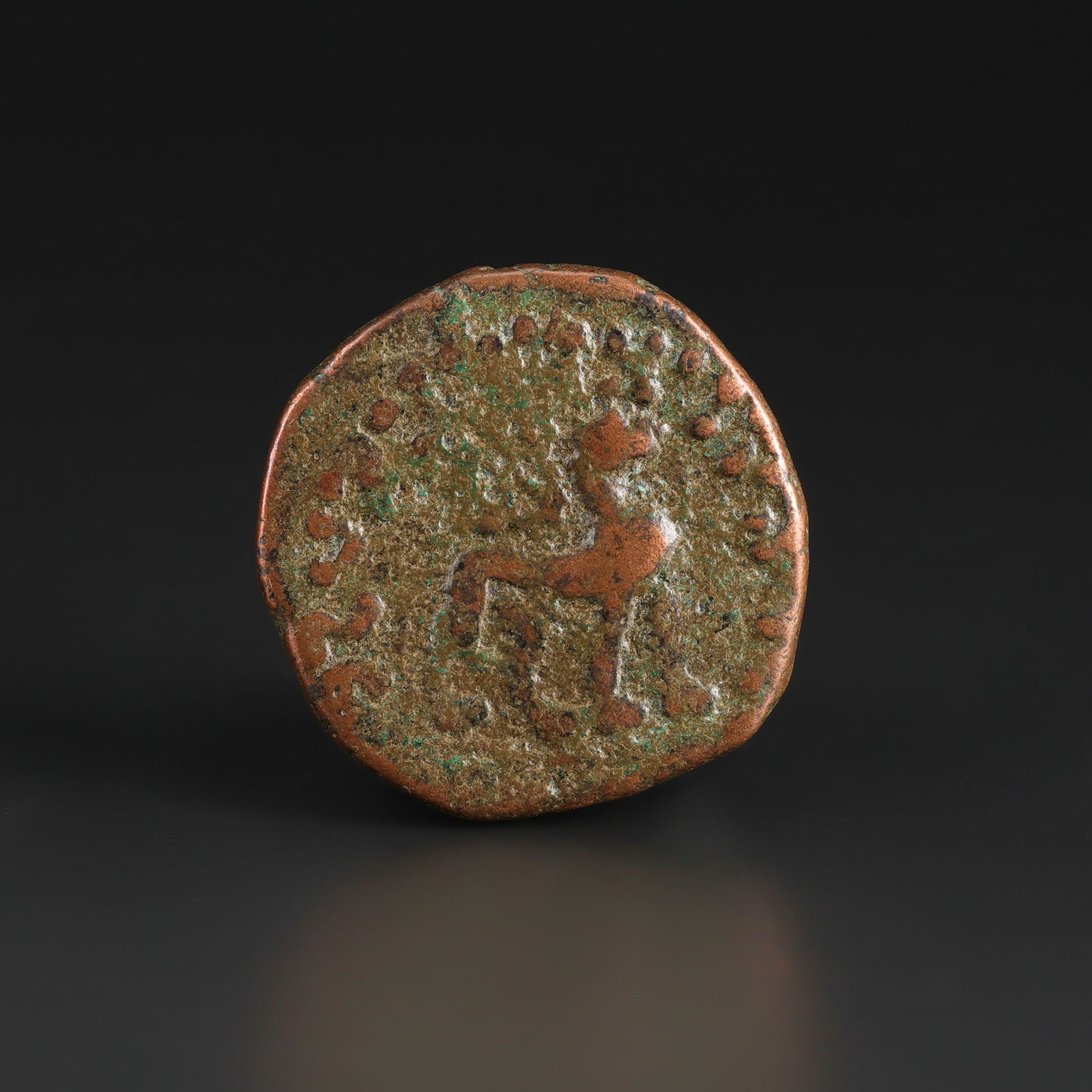 Antique Indo Scythian Copper Coin (1 of 4)
