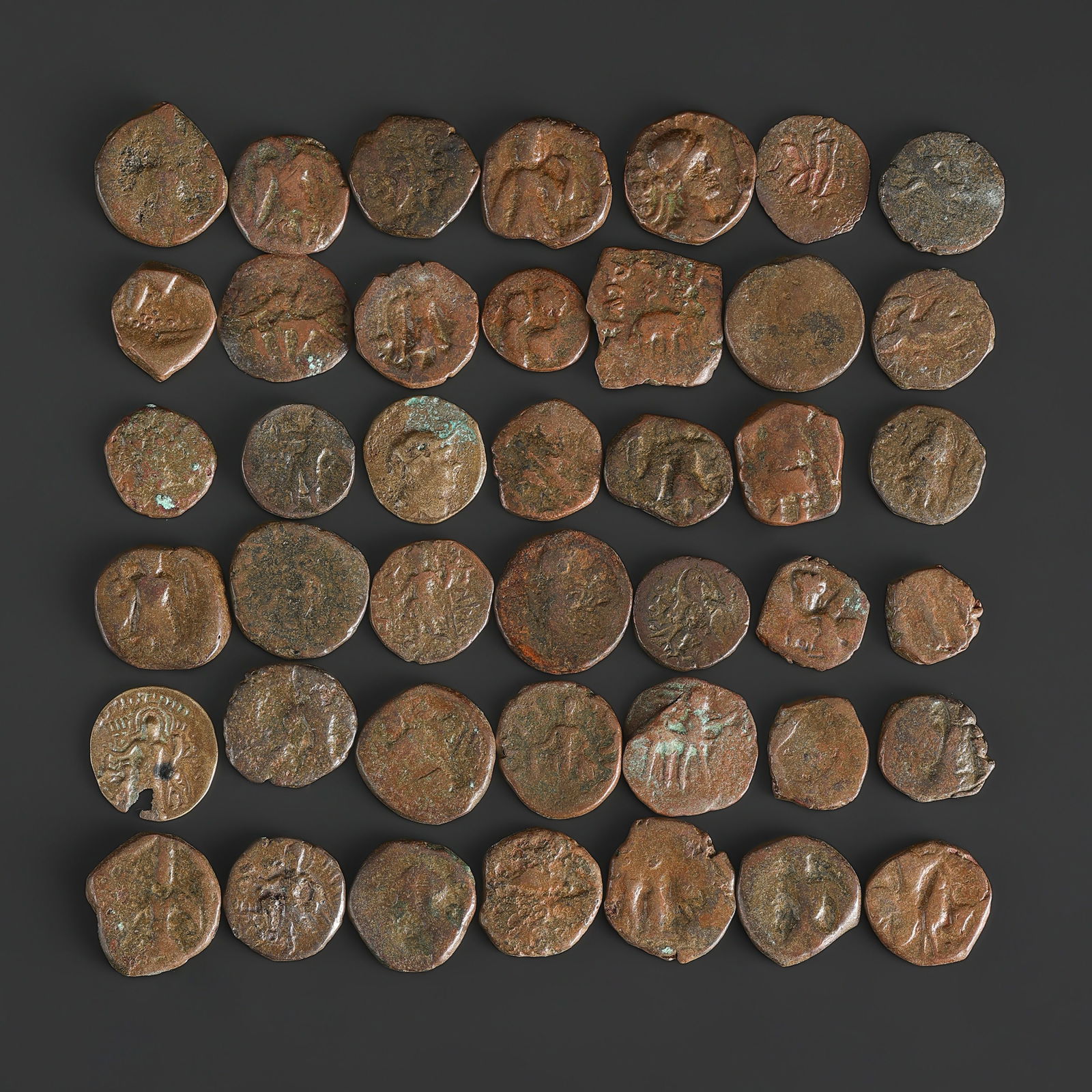 Collection of Ancient Roman Empire Bronze coins (1 of 4)