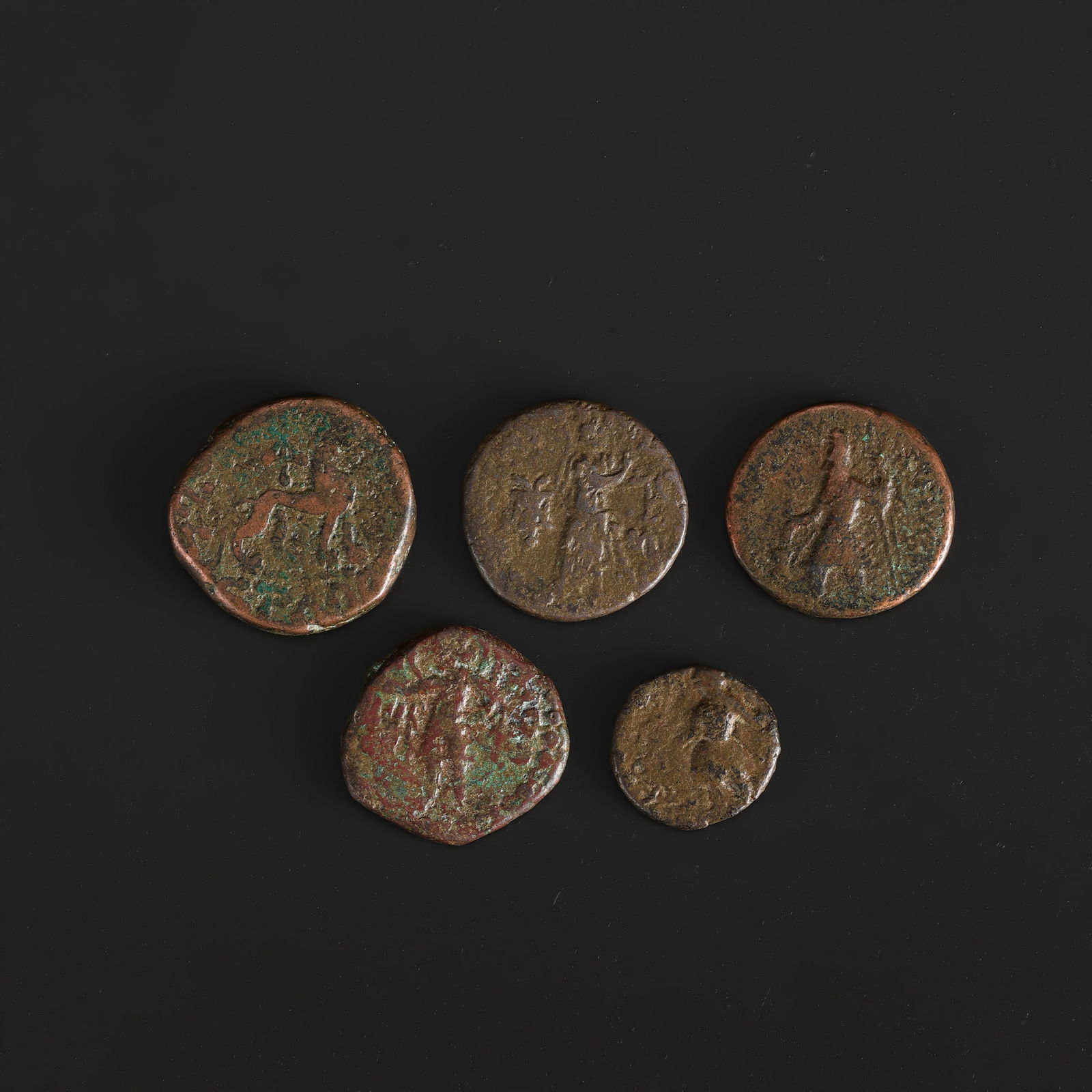 Group of Ancient Roman Bronze Coins (1 of 4)