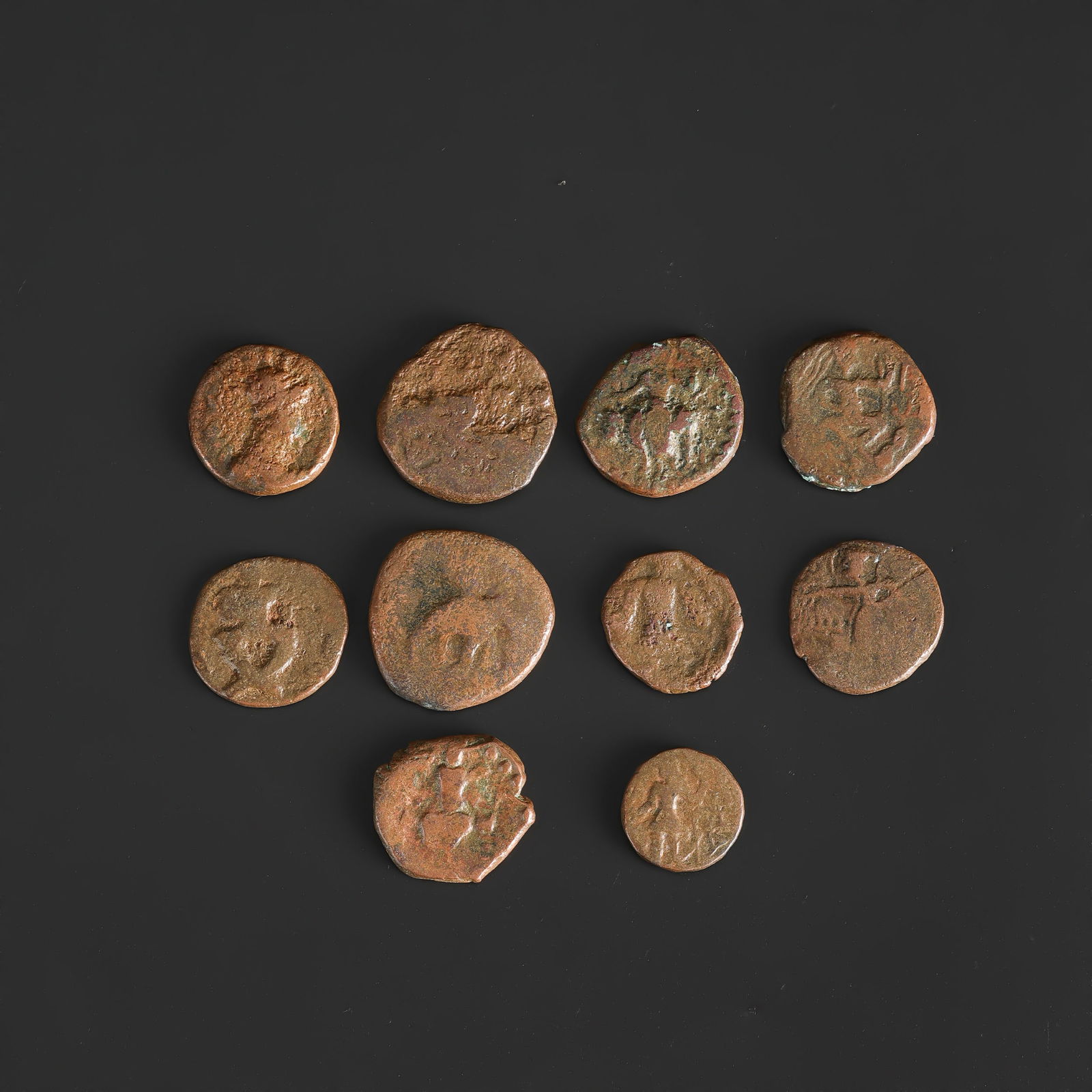 Group of Ancient Roman Bronze Coins (1 of 4)