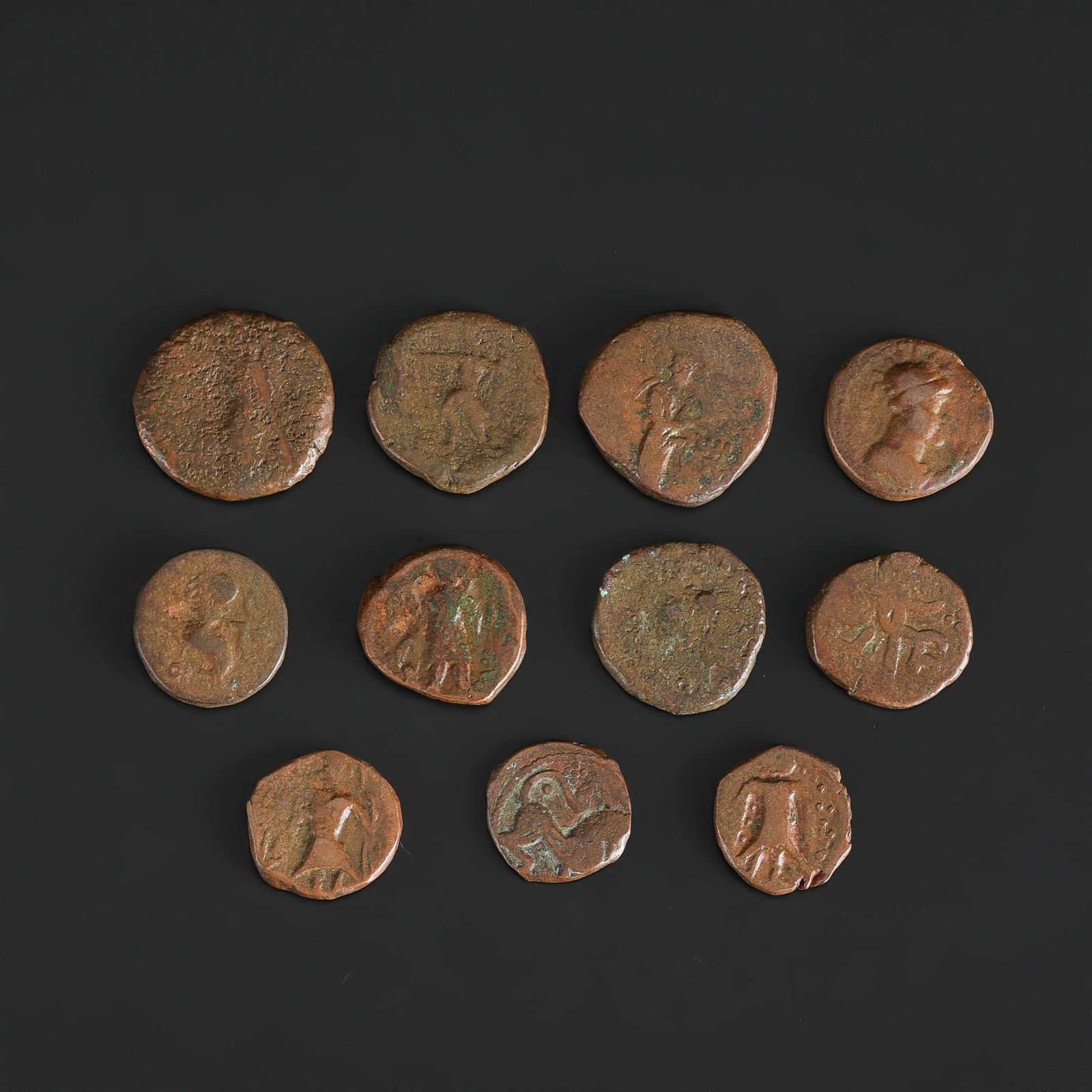 Collection of Ancient Roman Empire Bronzes Coins (1 of 4)