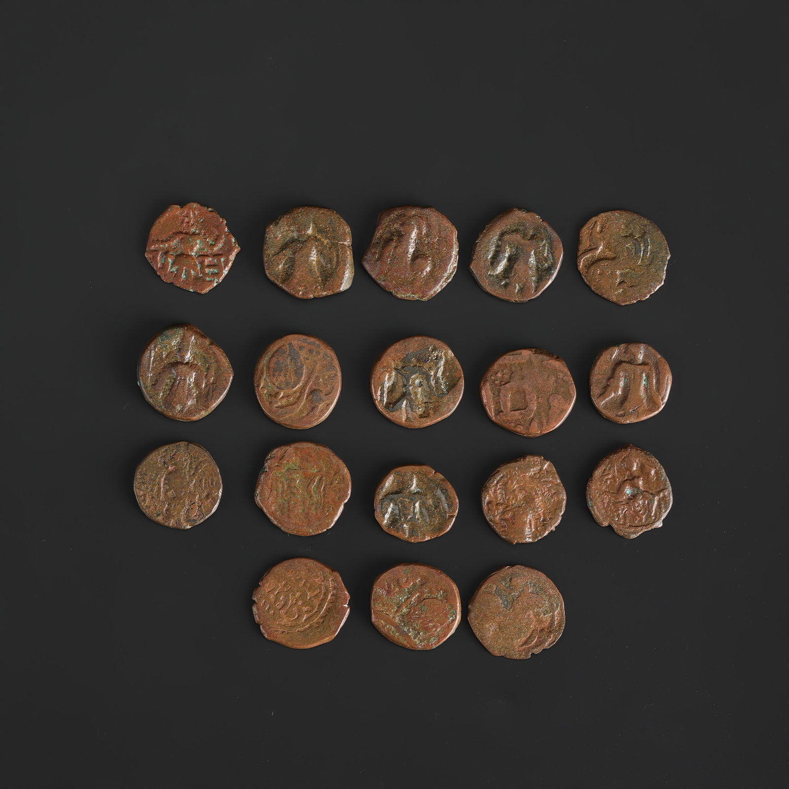 Collection of Ancient Roman Greek Bronze Coins (1 of 4)