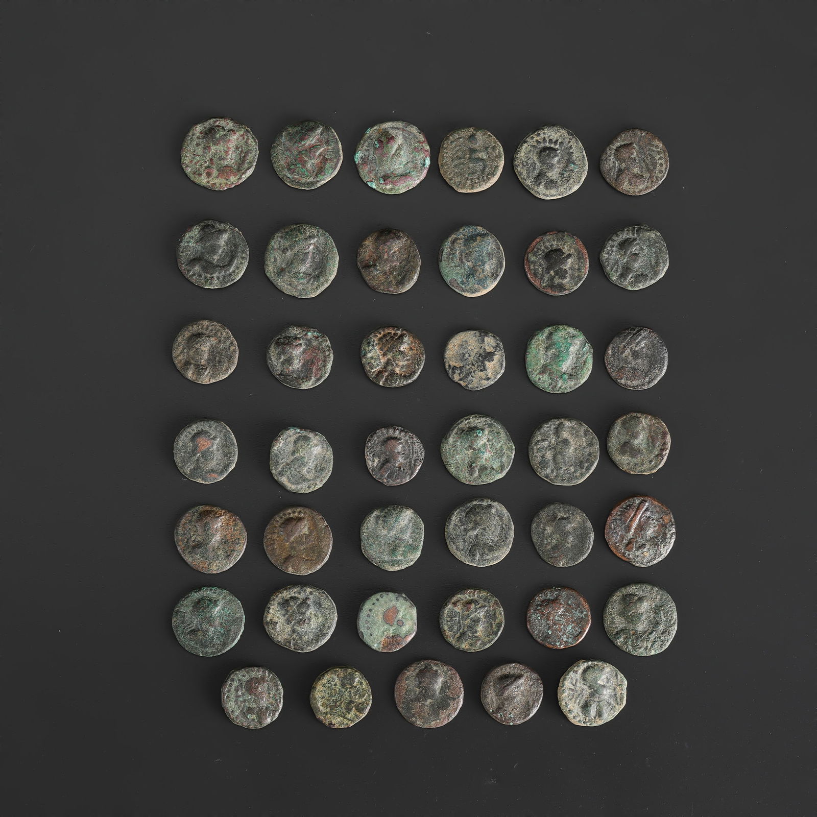 Ancient Indo Greek Kushan Gandharan Bronze Coins: Ancient Indo Greek Kushan Gandharan Bronze Coins Total Weight: 80gram