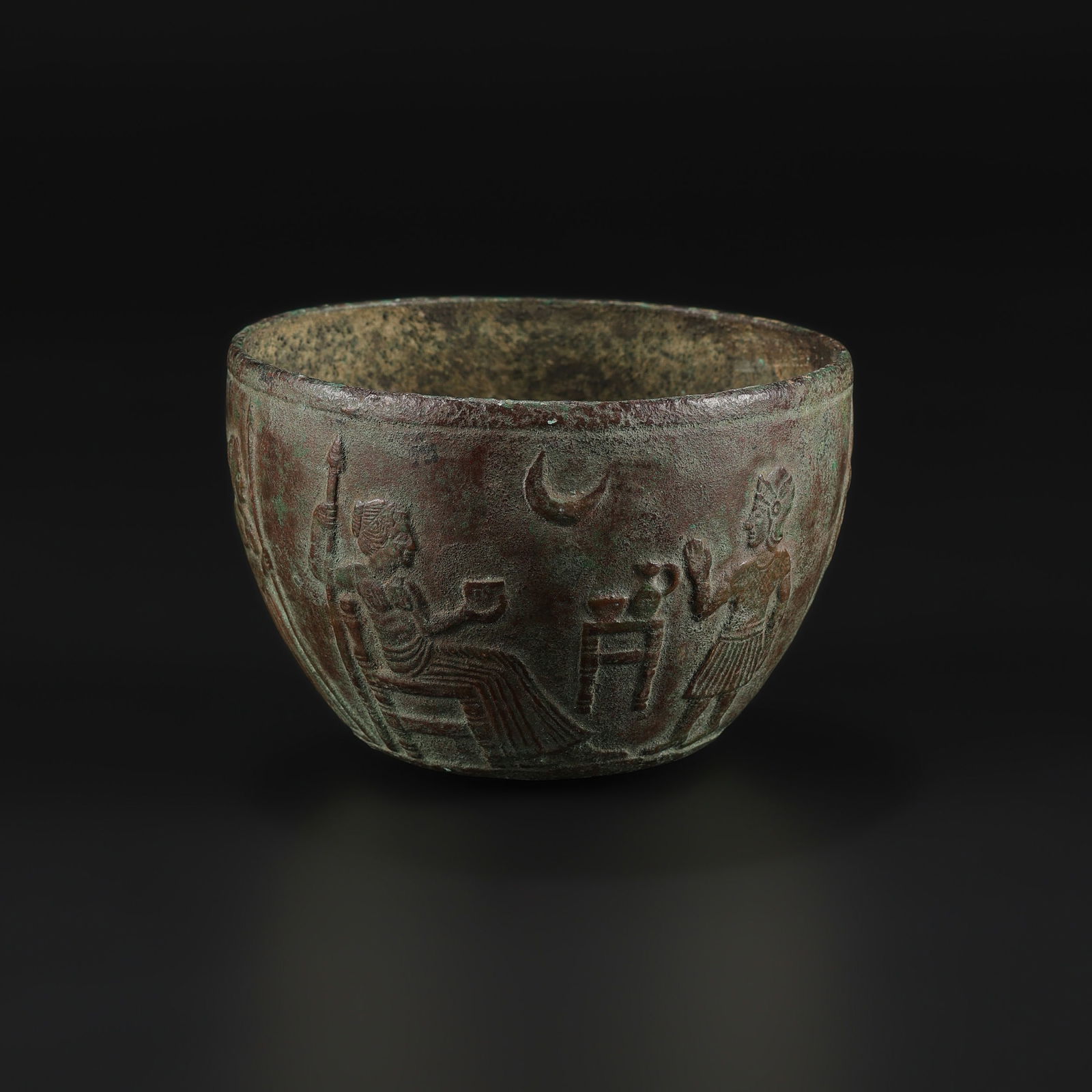 Antique Bronze Roman Era Vase (1 of 5)