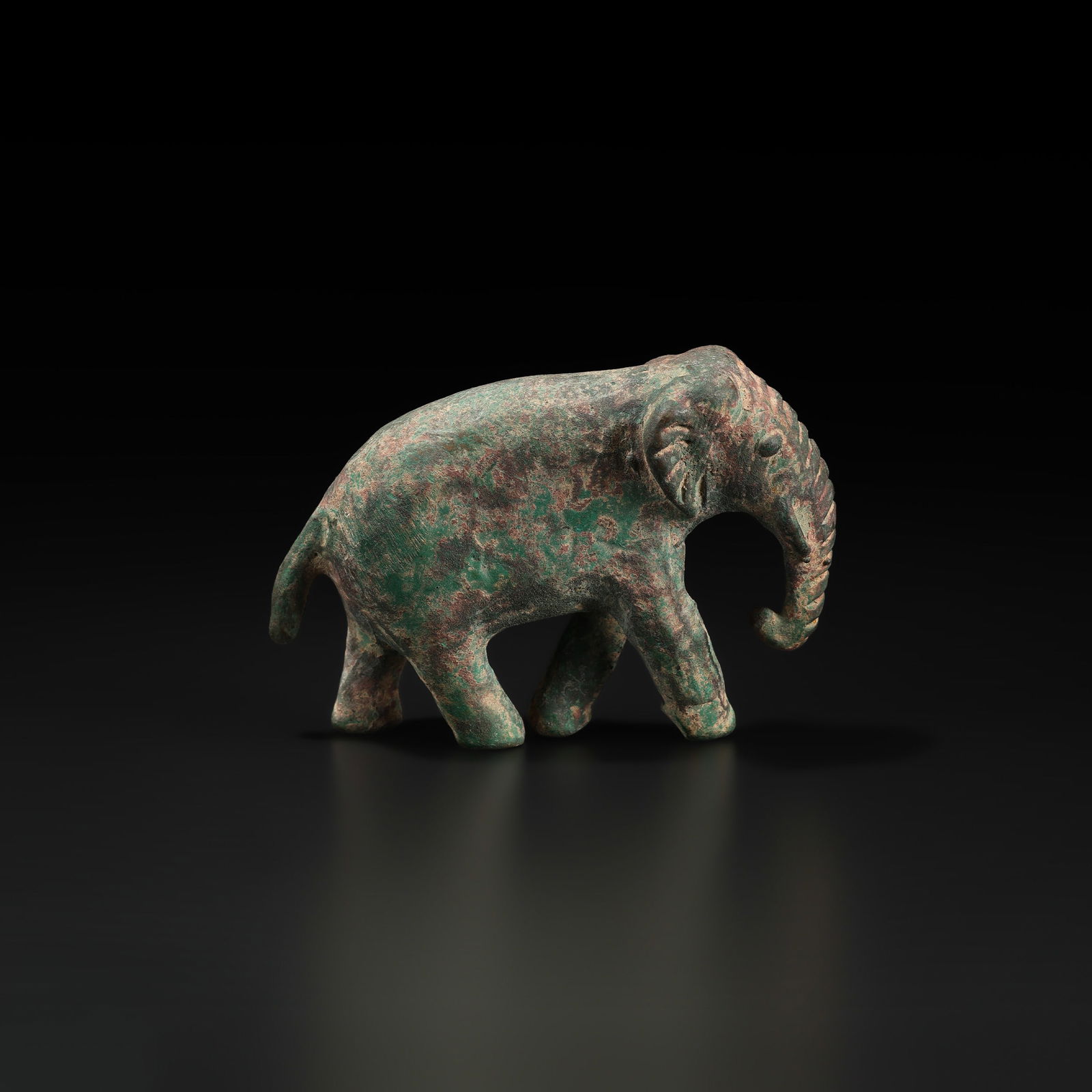 Antique Elephant Bronze Figure Collectables (1 of 5)