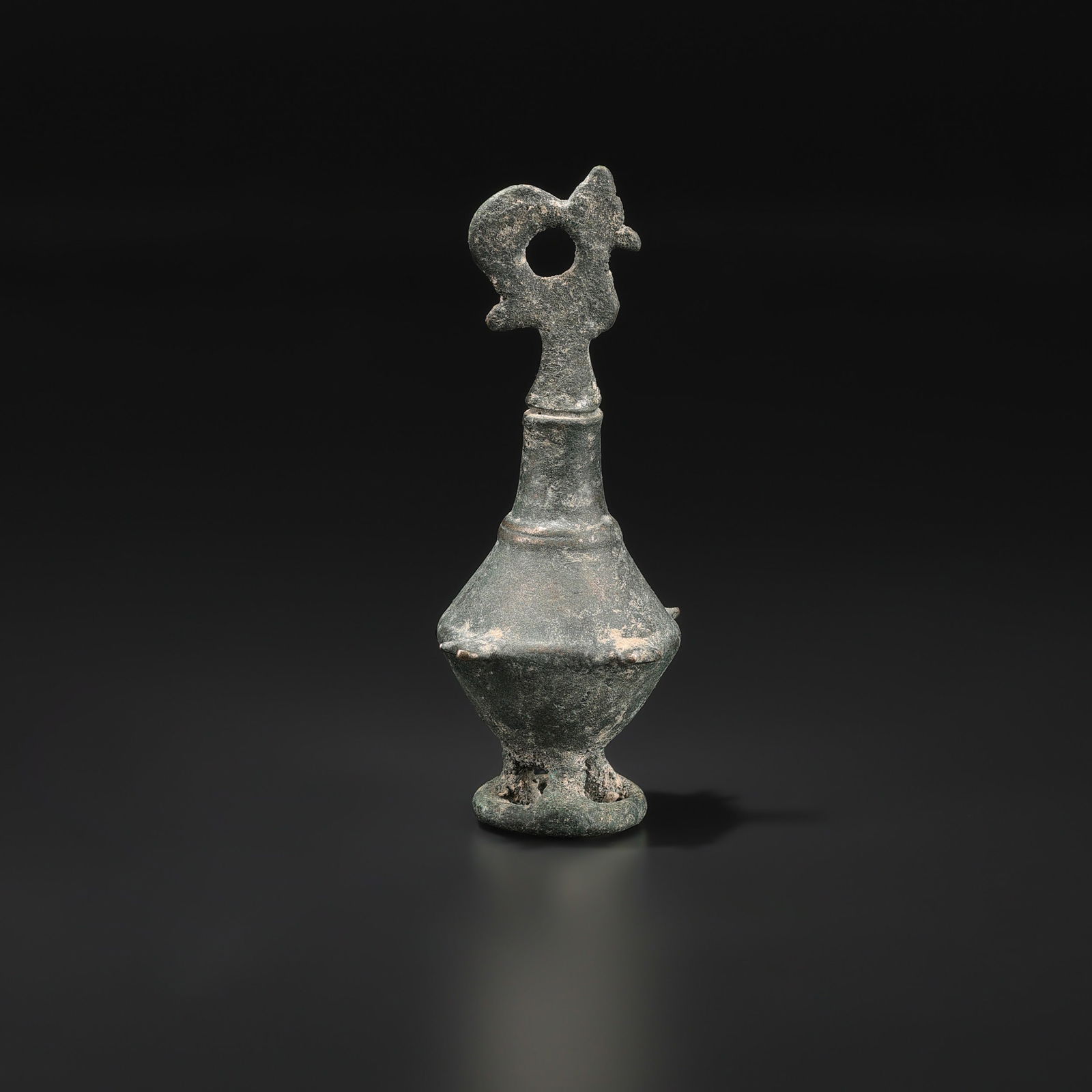 Near Eastern Ancient Bactria Bronze Antique Kohl Pot (1 of 4)