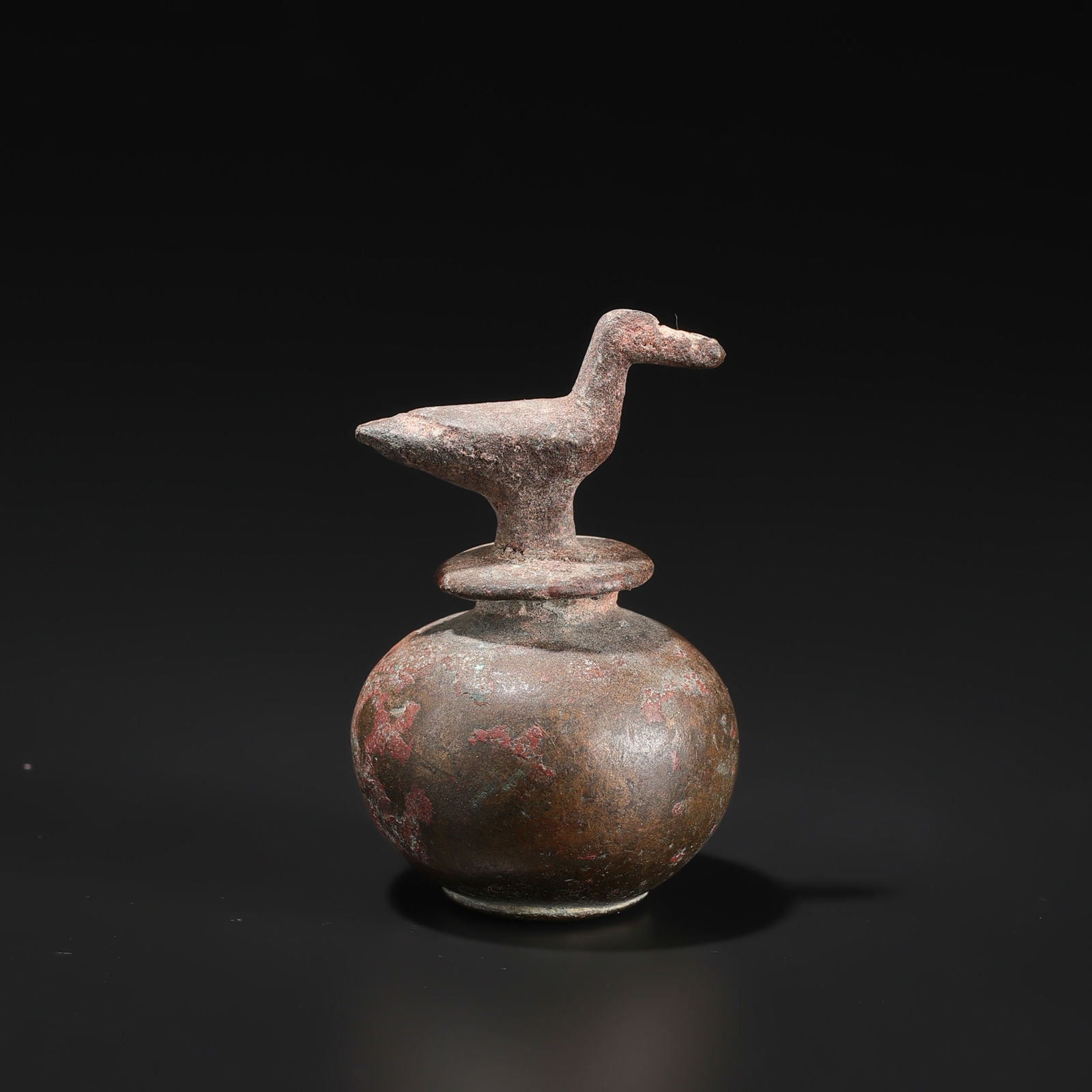 Near Eastern Ancient Bactria Bronze Antique Kohl Pot (1 of 4)