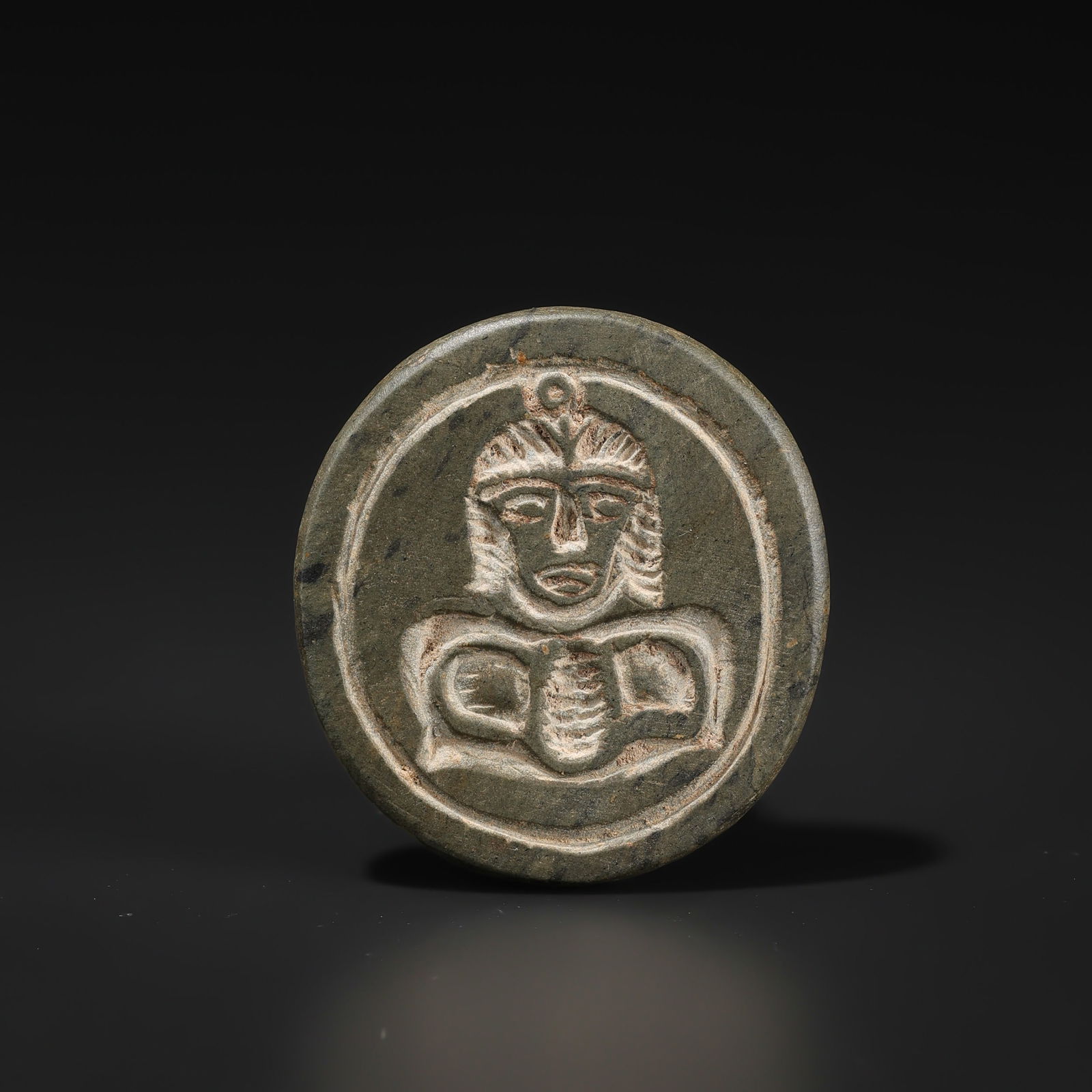 Near Eastern Antique Indo Greek Roman Sasanian Stone Stamp Seal Intaglio Bead (1 of 4)