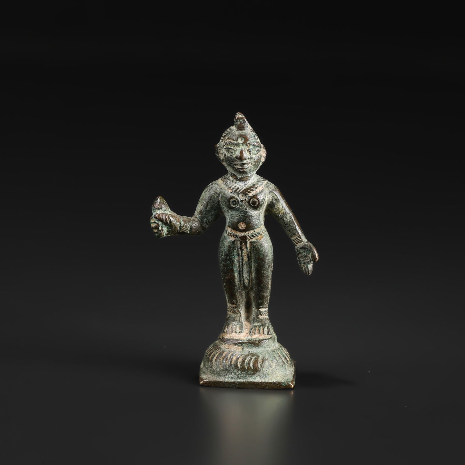 Antique Indian Bronze Hindu Statue (1 of 5)