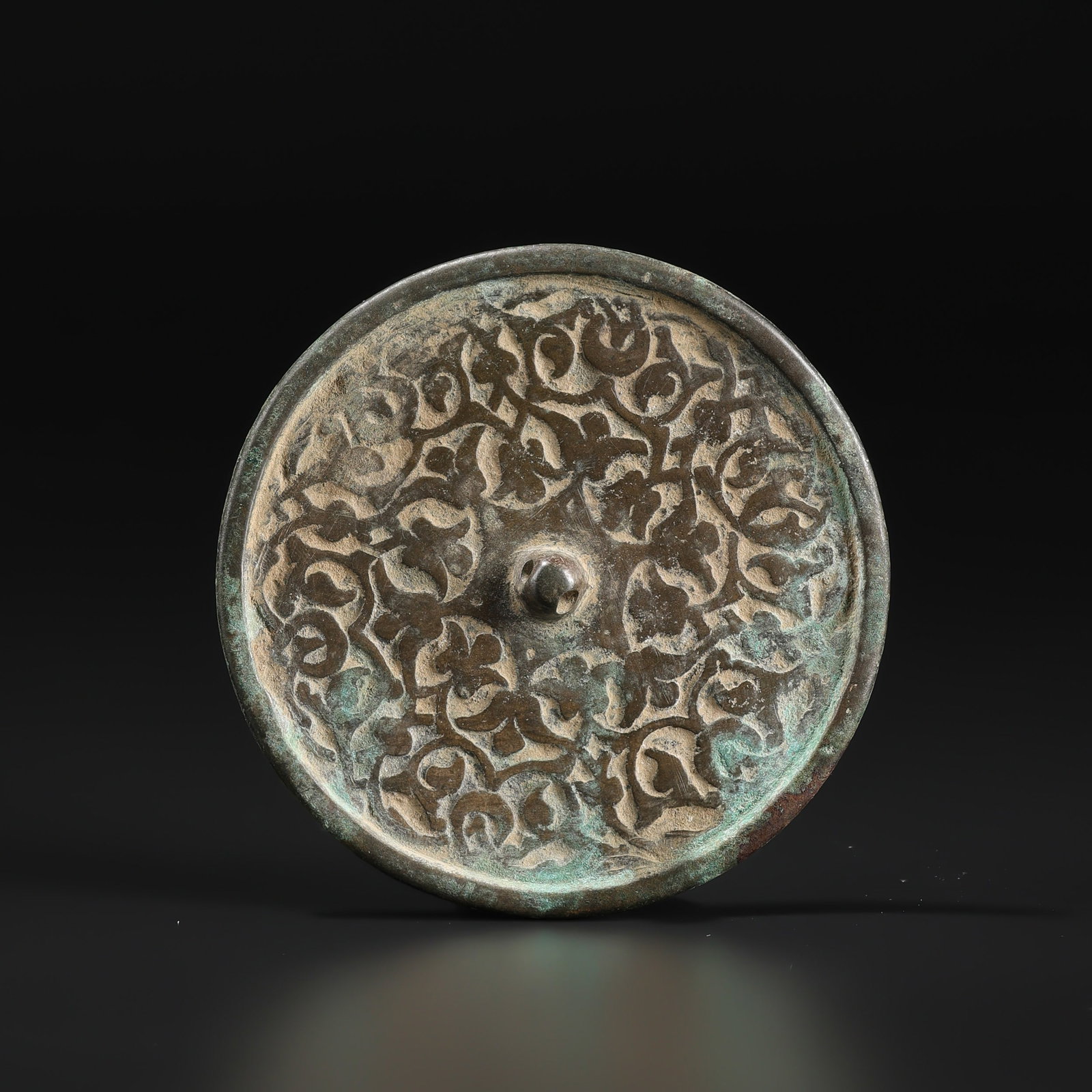 Antique Old Decorative Collectables Ancient Bronze Mirror (1 of 4)