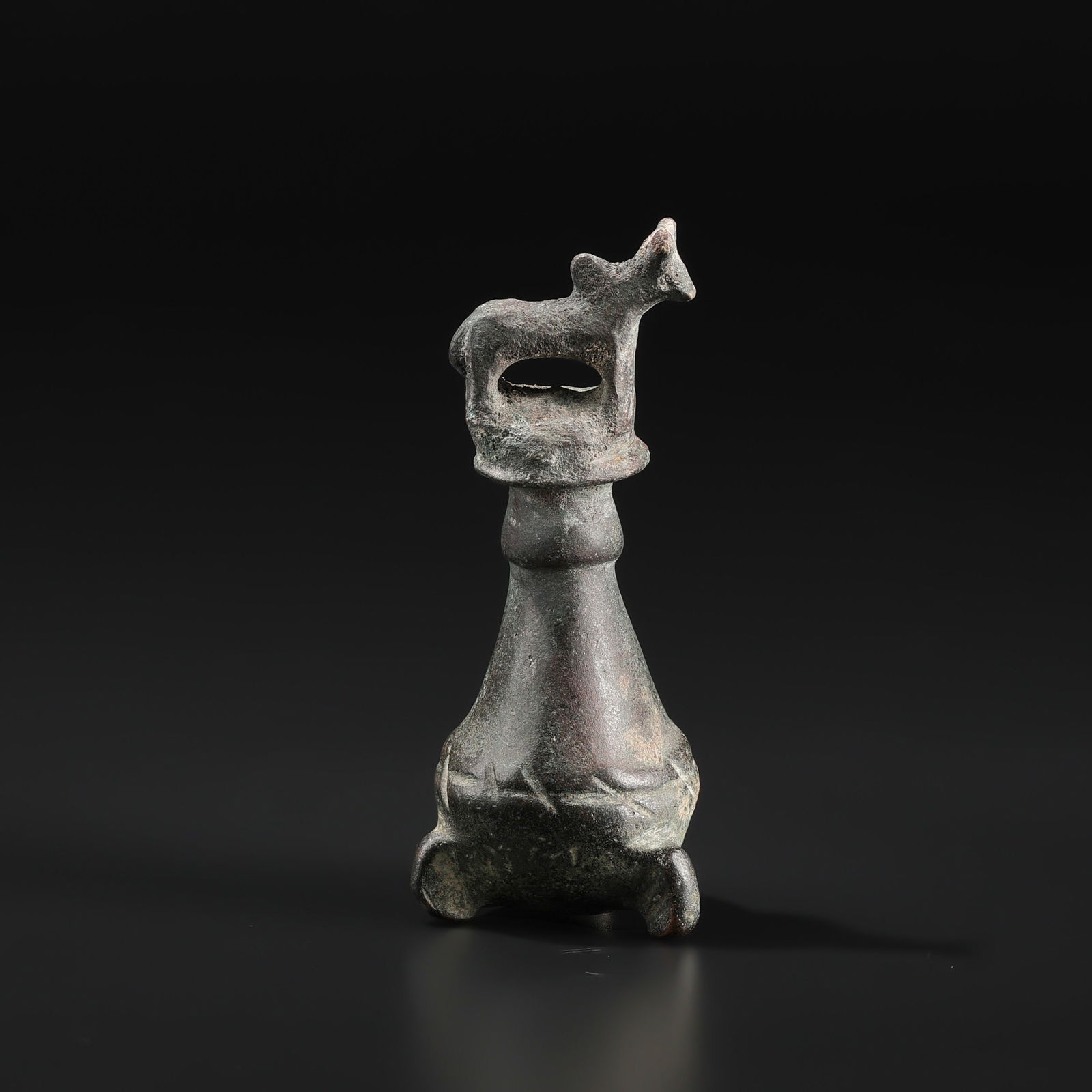 Near Eastern Ancient Bactria Bronze Antique Kohl Pot (1 of 4)