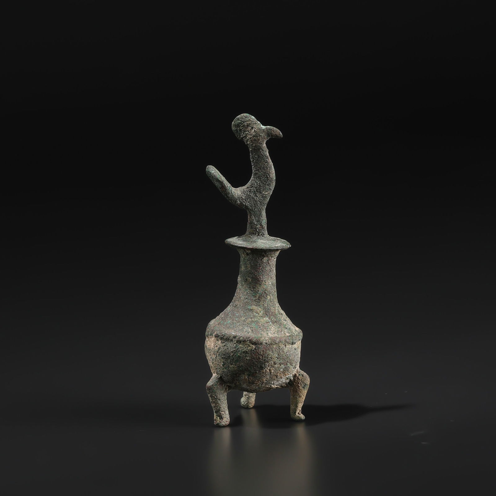 Near Eastern Ancient Bactria Bronze Antique Kohl Pot (1 of 4)