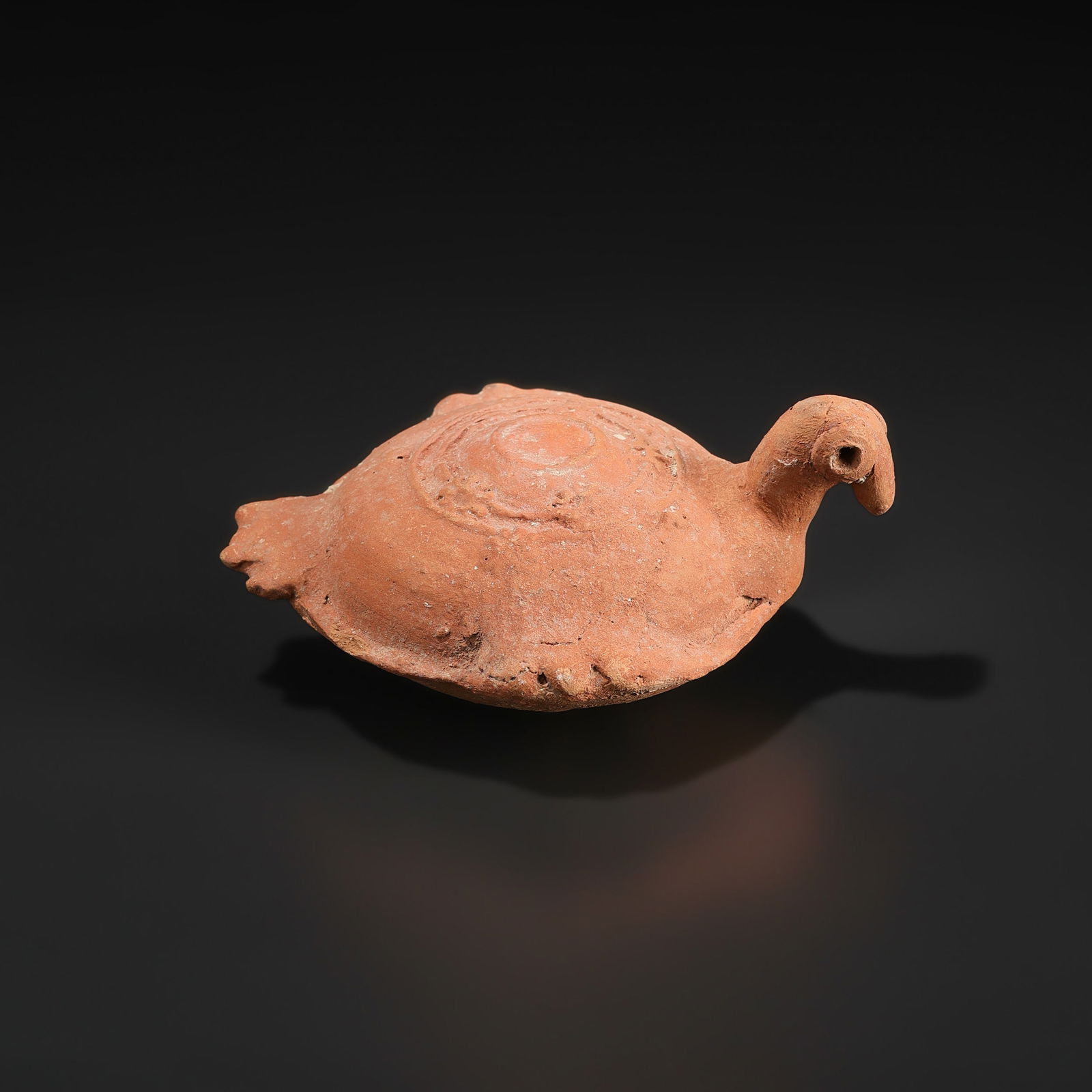 Ancient Terracotta Bird Figurine: Ancient Terracotta Bird Figurine Size Detail: 13.5 x 5cm Weight: 167gram