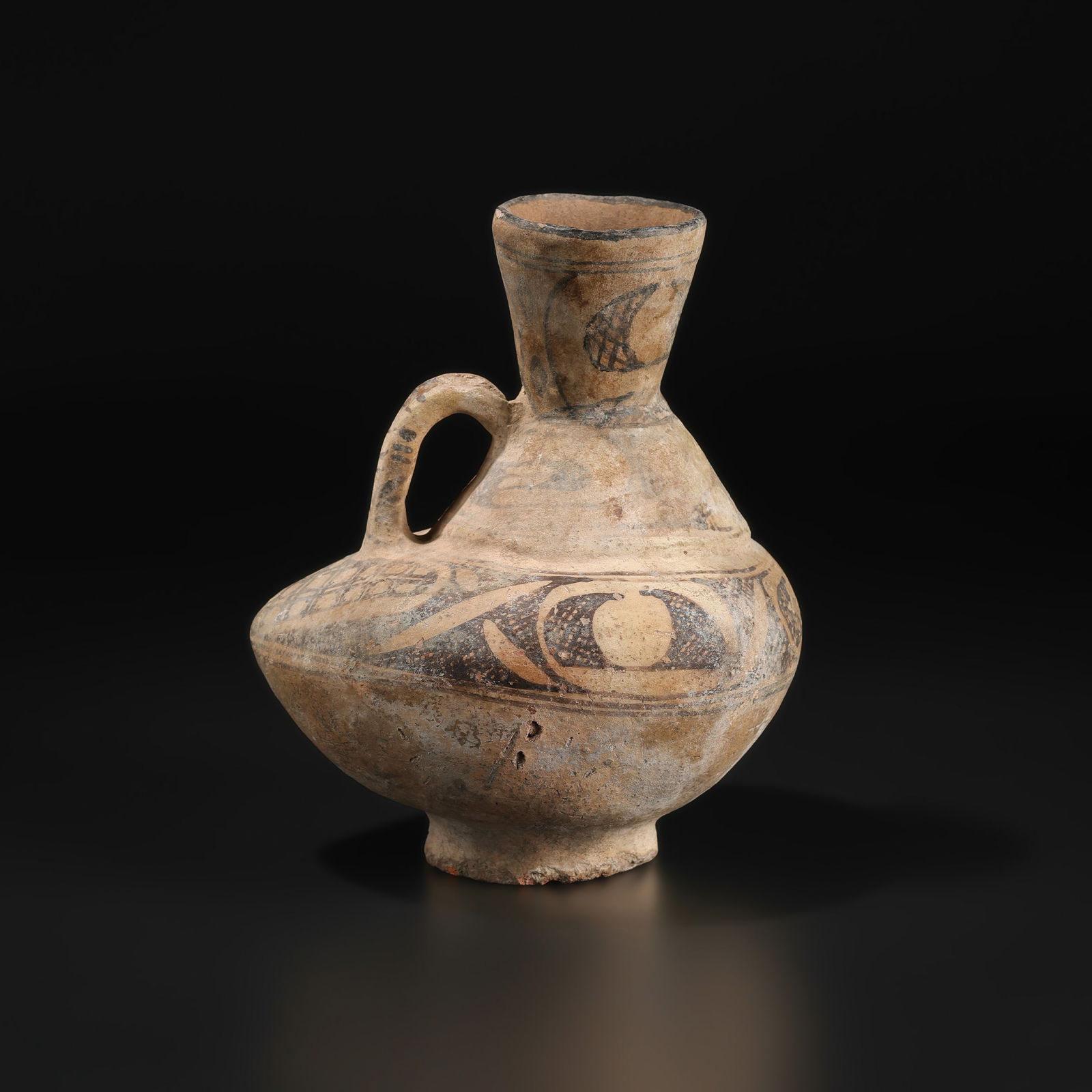 Ancient Cypriot Terracotta Jug With Handle (1 of 6)
