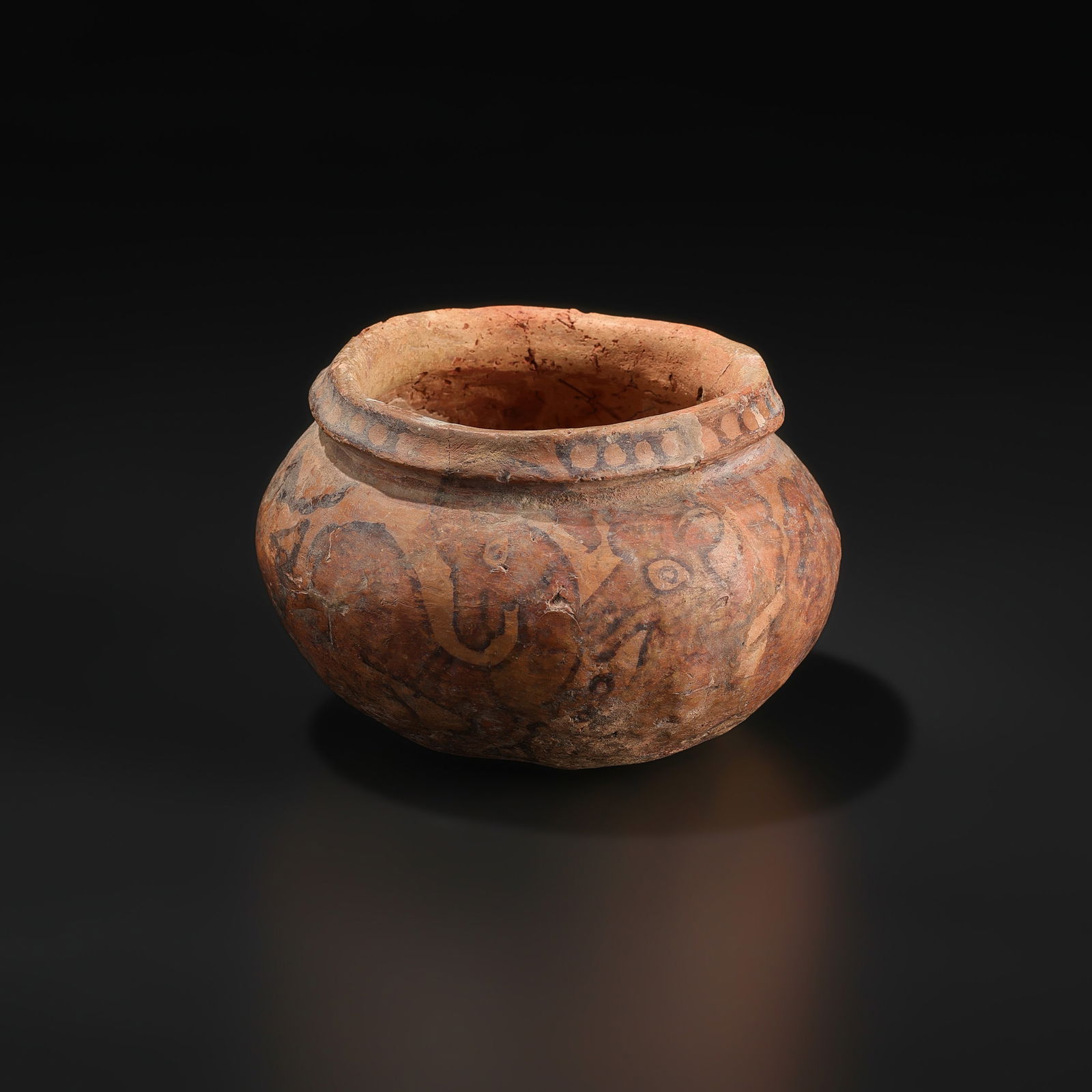 Ancient Old Indus Valley Earthware Pot (1 of 5)