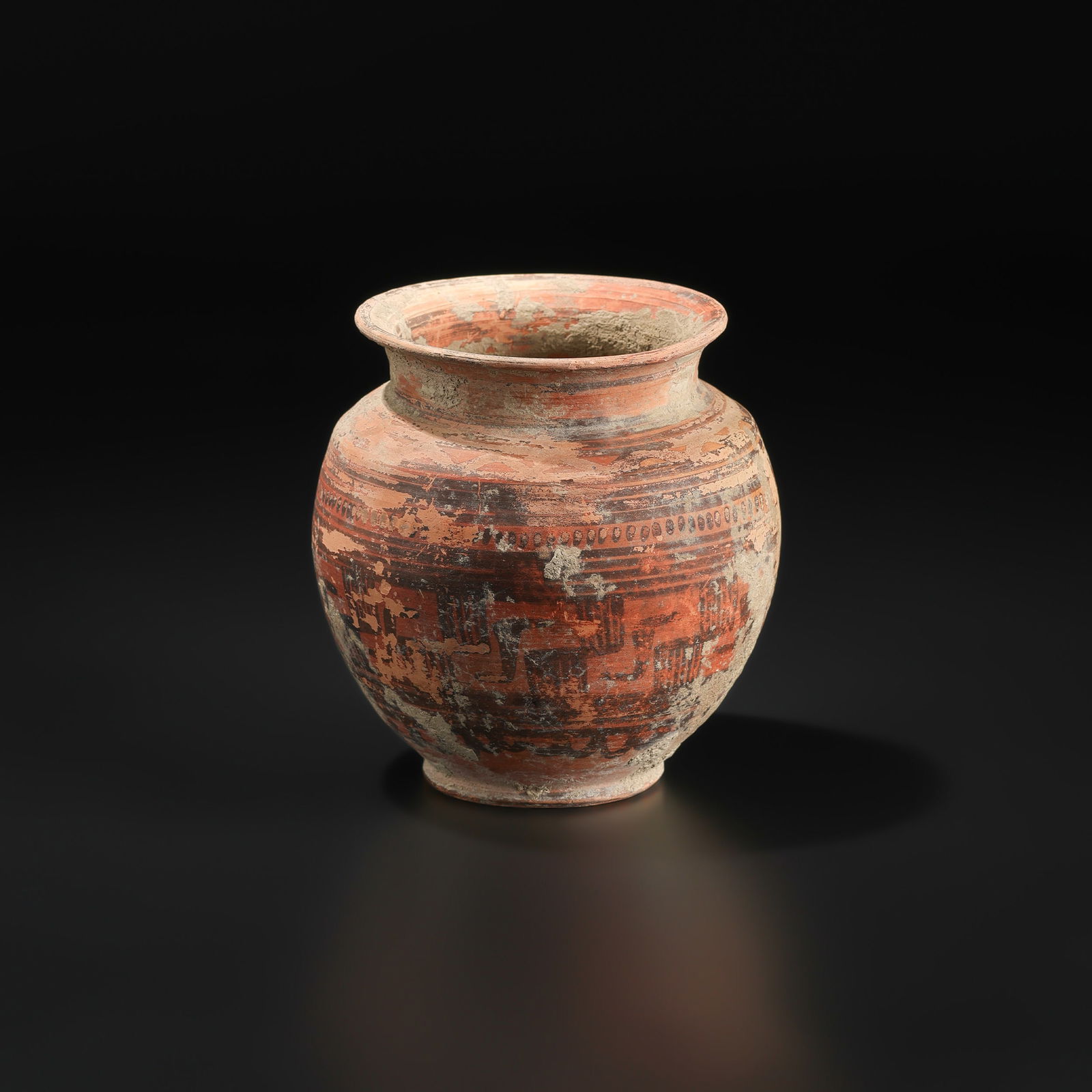Ancient Old Indus Valley Earthware Pot (1 of 5)