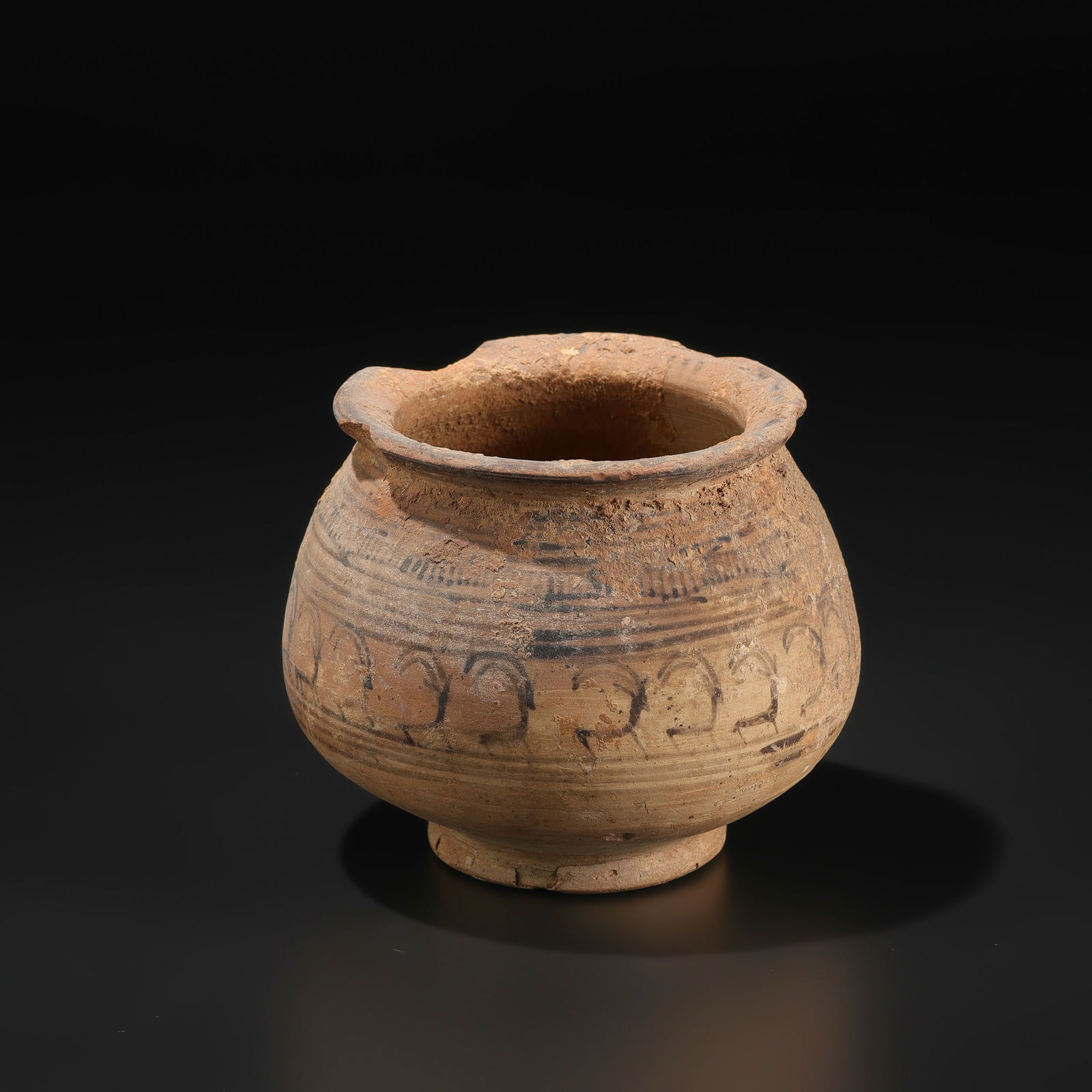 Ancient Indus Valley Terracotta Pot (1 of 5)