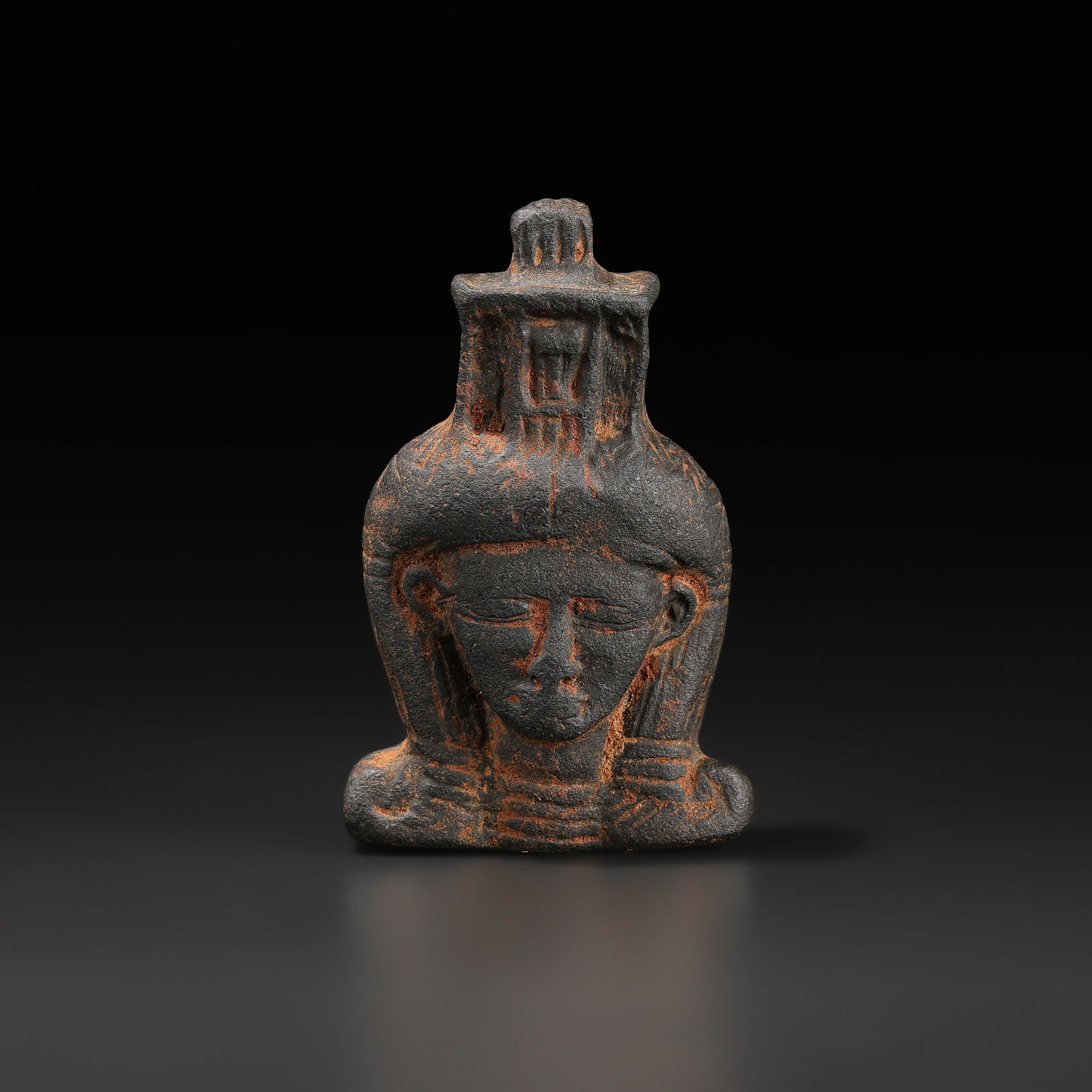 Antique Old Egyptian Stone Shabti Amulet Pendant: Antique Old Egyptian Stone Shabti Amulet Pendant Size Detail: 4 x 6.5cm Weight: 59gram