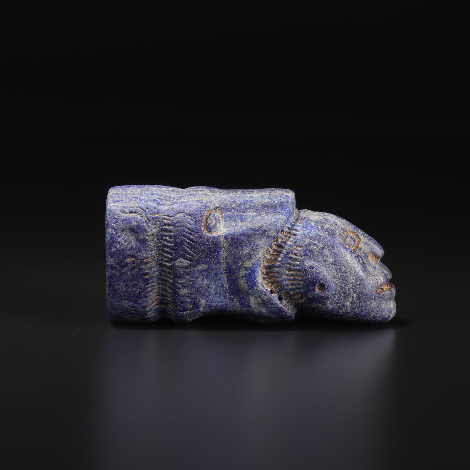 Near Eastern Bactrian Antiquities Engraved Figures Lapis Lazuli Collectables (1 of 5)