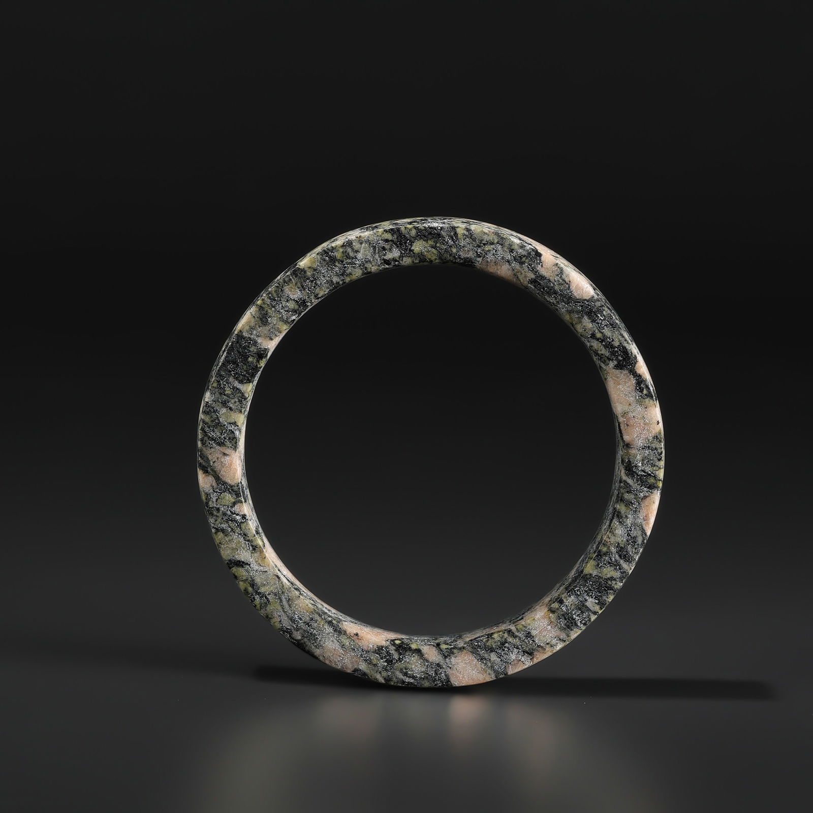 Ancient Jasper Stone Bangle Bracelet (1 of 4)