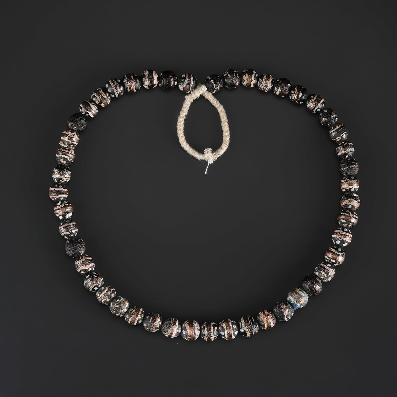 Strand of Antique Glass Trade Beads (1 of 4)