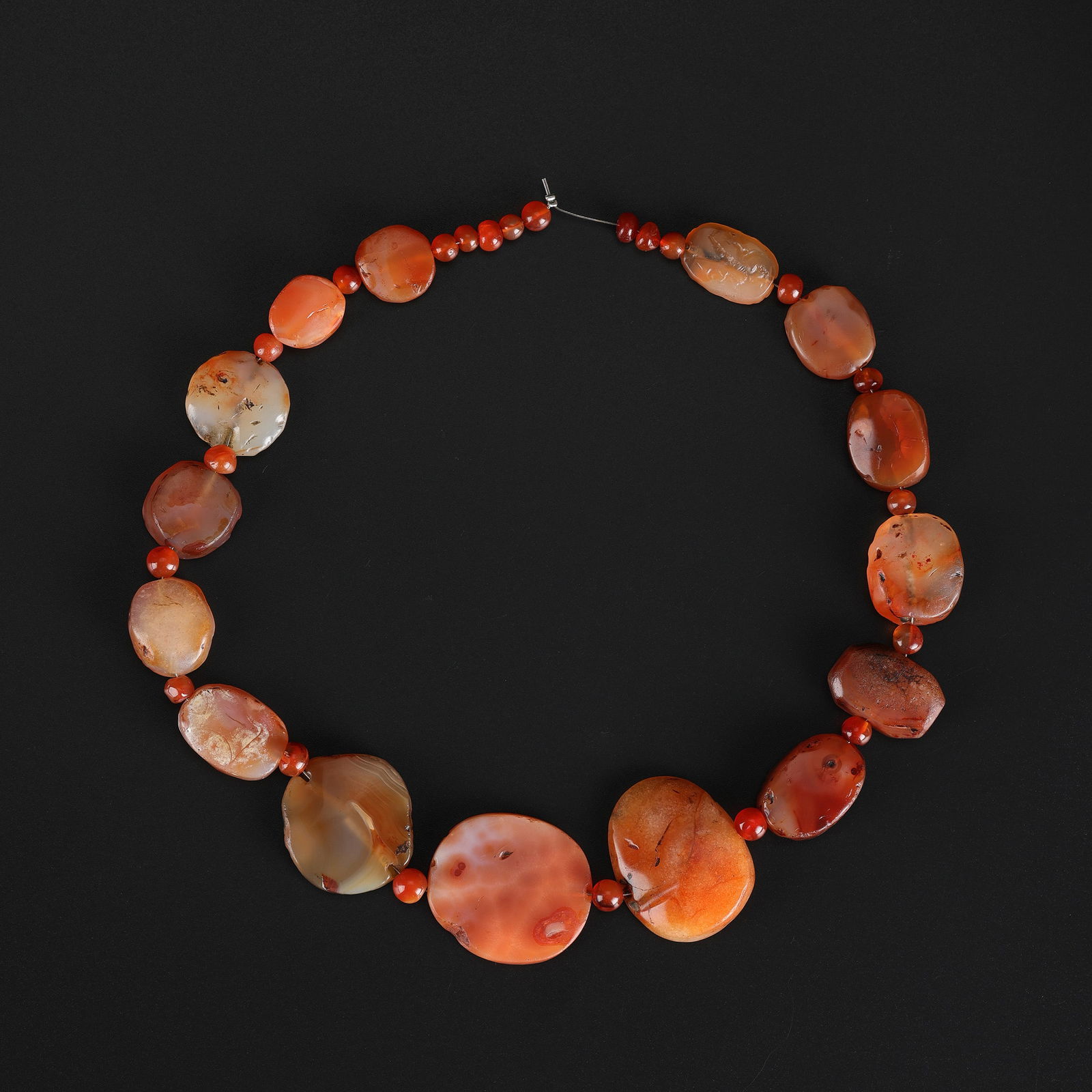 Ancient Jewelry Vintage Old Middle East Carnelian Agate Beads (1 of 5)