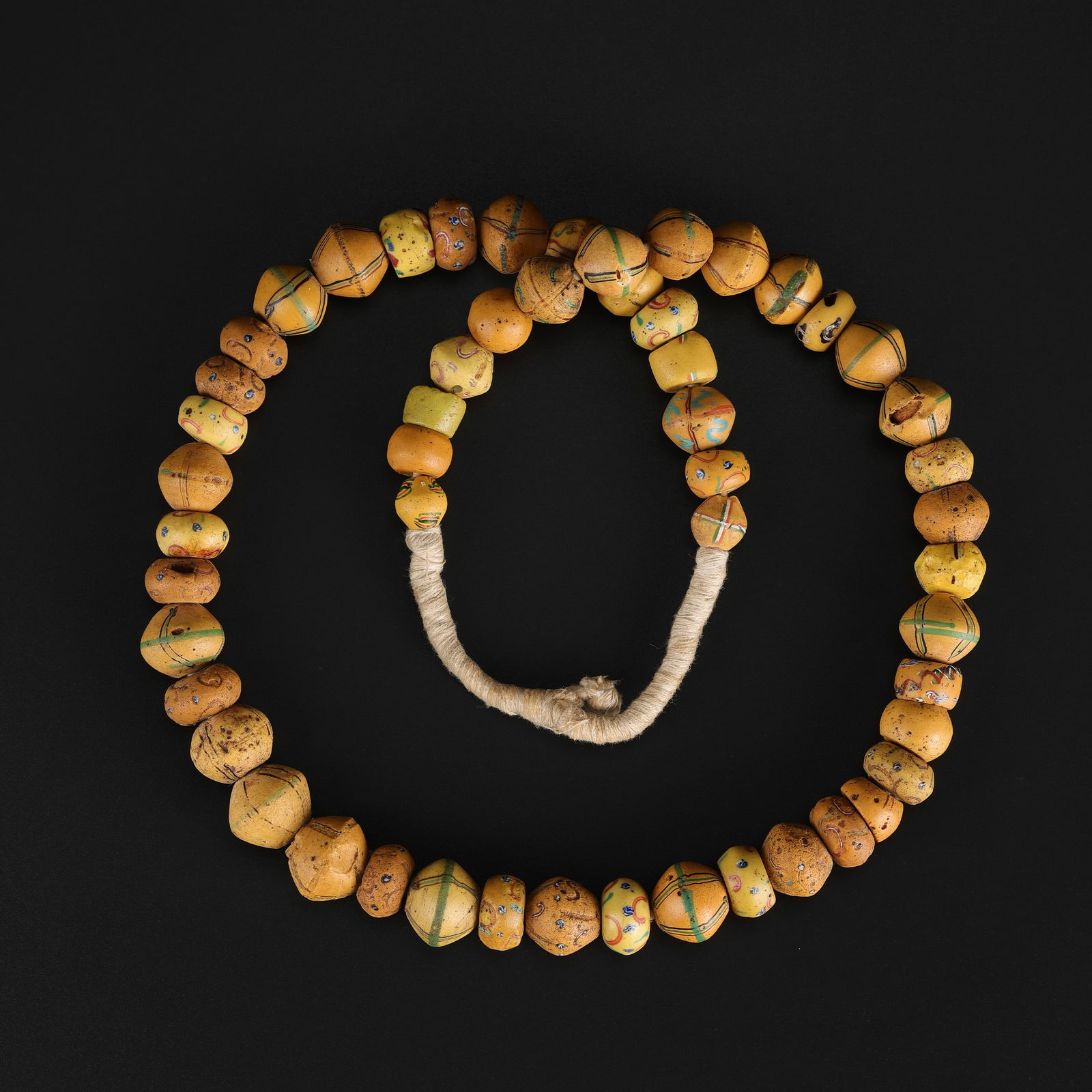 Strand of Antique Venetian African Trade King Beads (1 of 4)