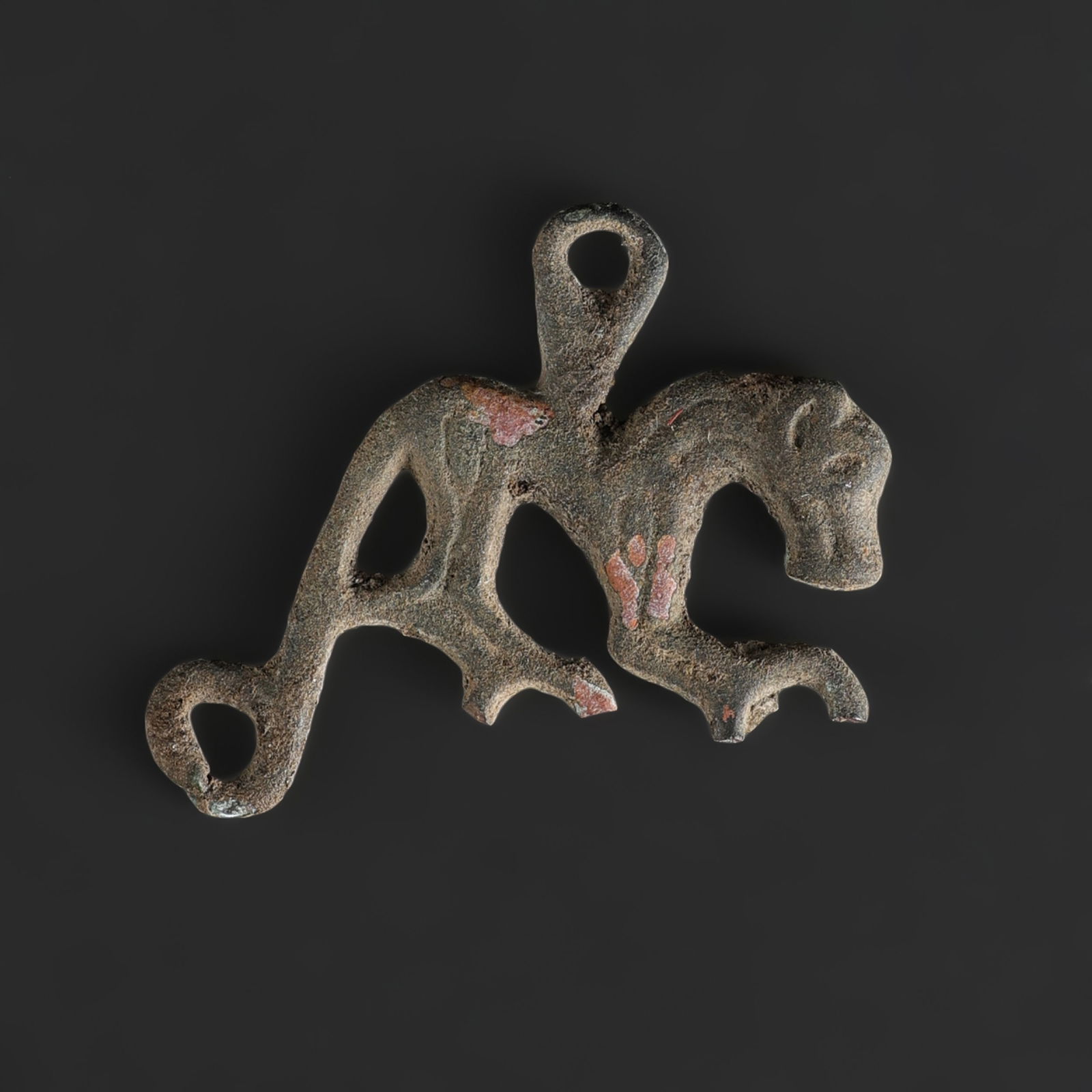 Ancient Bronze Roman Garment Plaque (1 of 4)