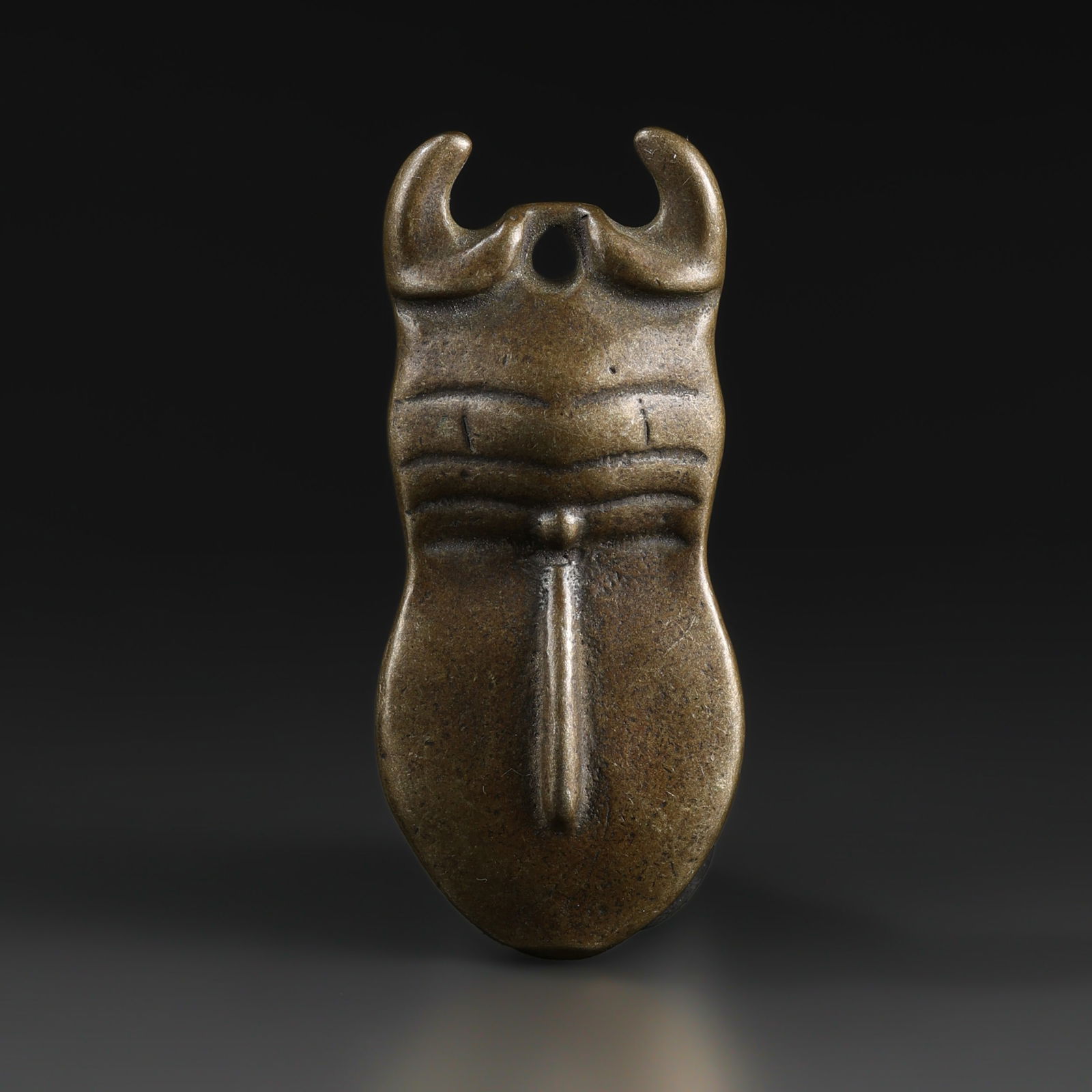 Ancient Bronze Zoomorphic Amulet (1 of 4)