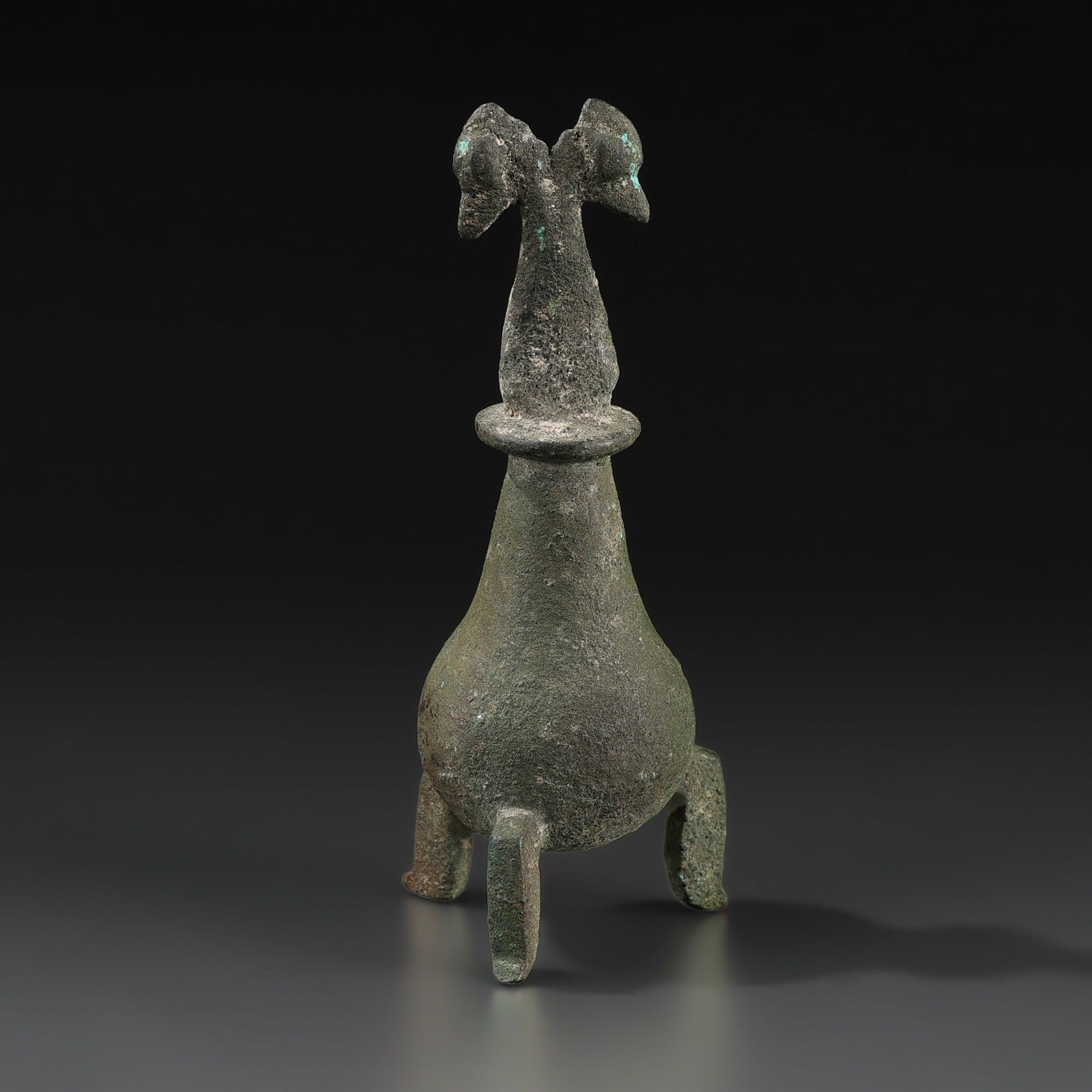 Near Eastern Ancient Bactria Bronze Antique Kohl Pot (1 of 4)