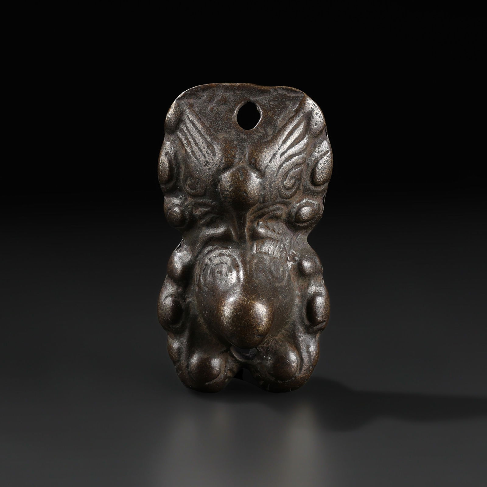 Tibetan Buddhist Bronze Amulet (1 of 4)