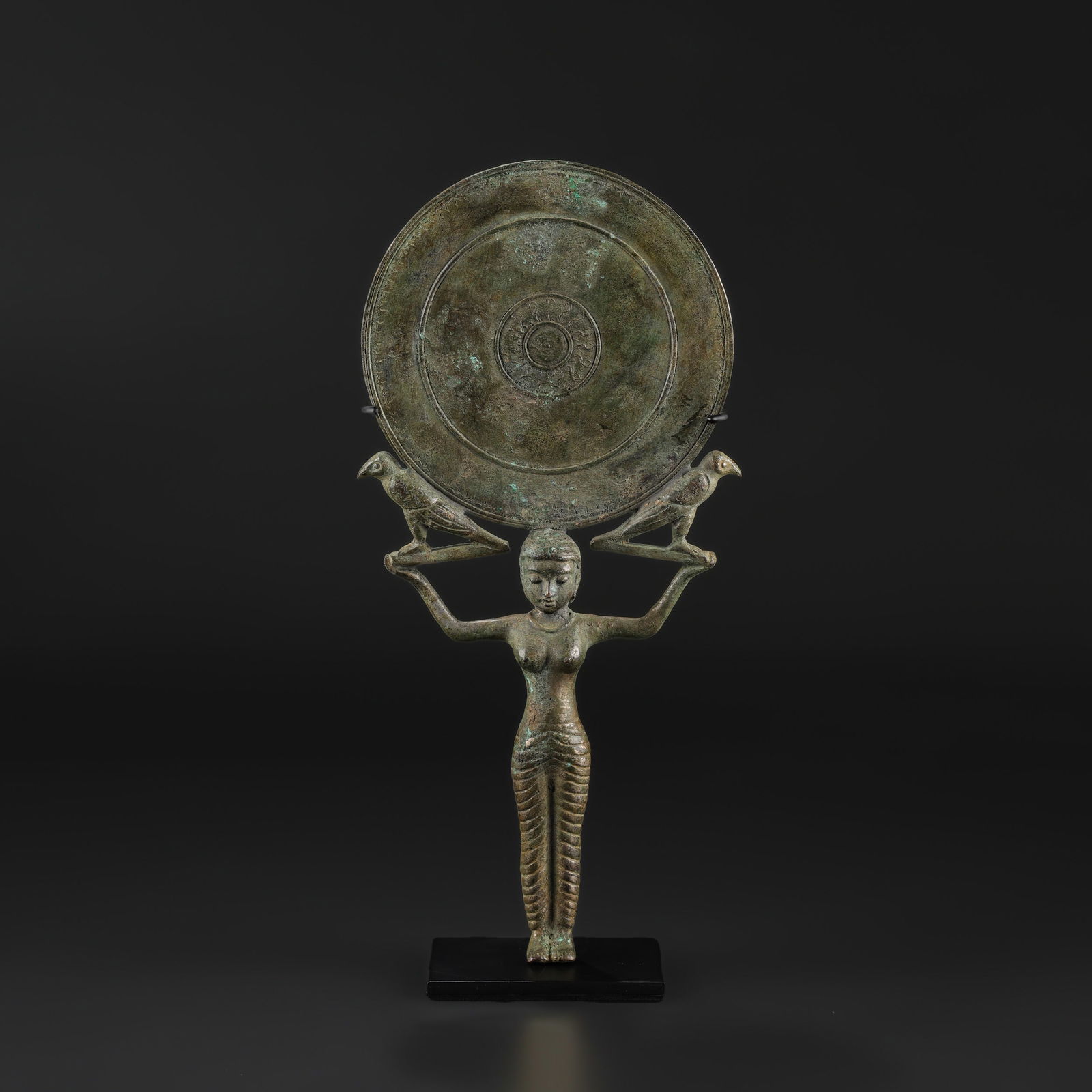 Ancient Greek Bronze Mirror (1 of 5)