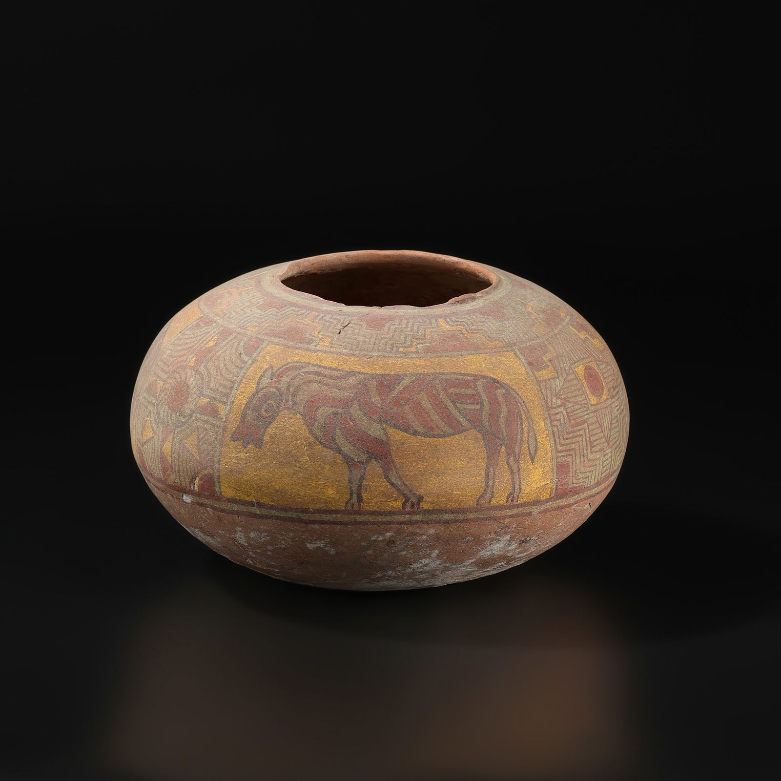 Ancient Indus Valley Terracotta Pottery Jar (1 of 5)