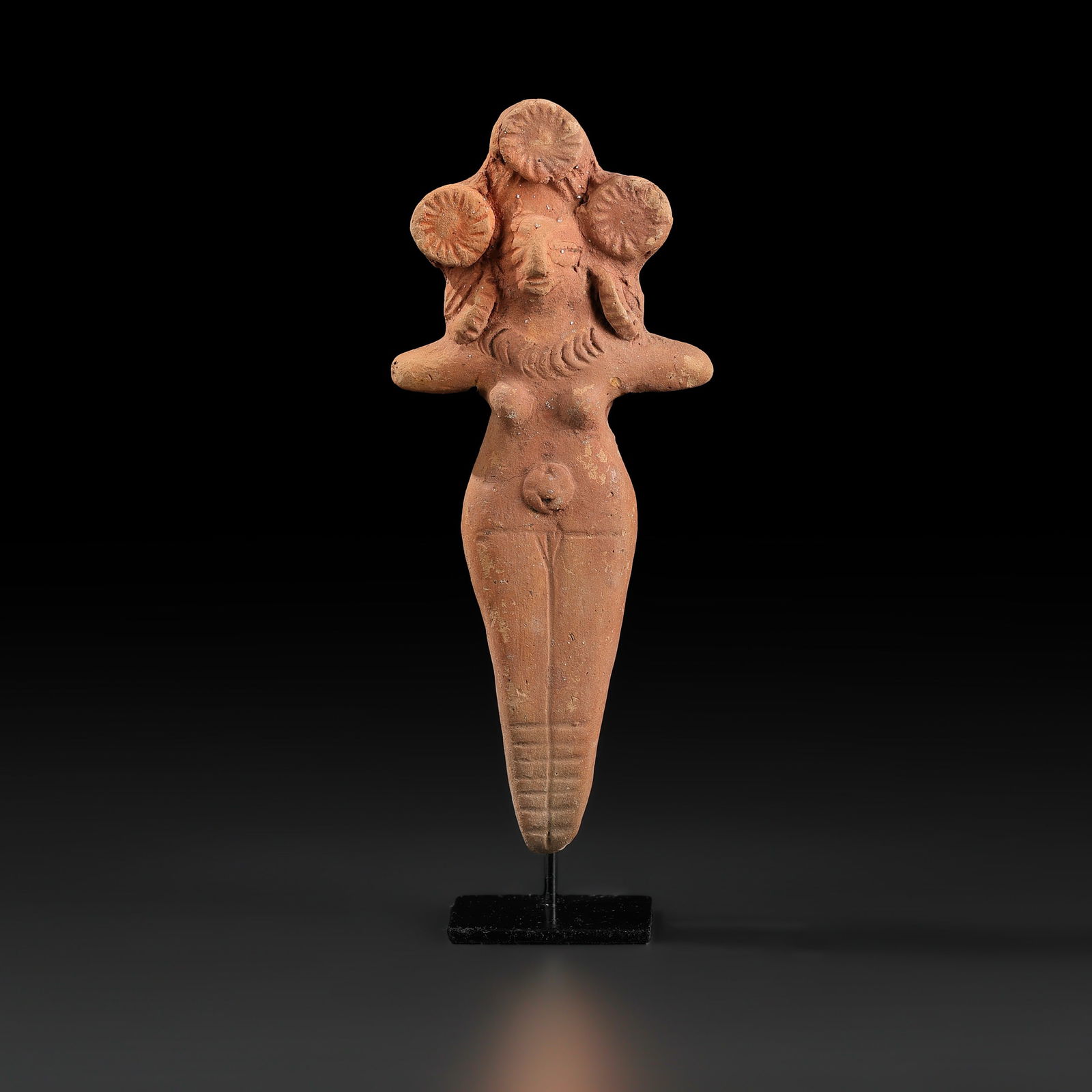 Old Antique Indus Valley Terracotta Figure (1 of 5)