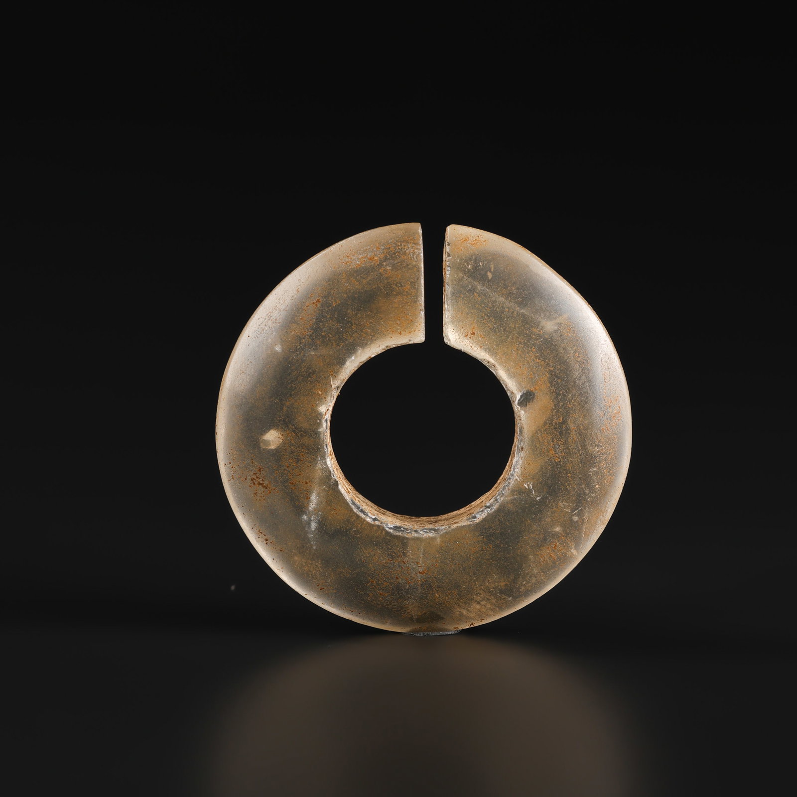 Old Ancient Quartz Crystal Earings (1 of 4)