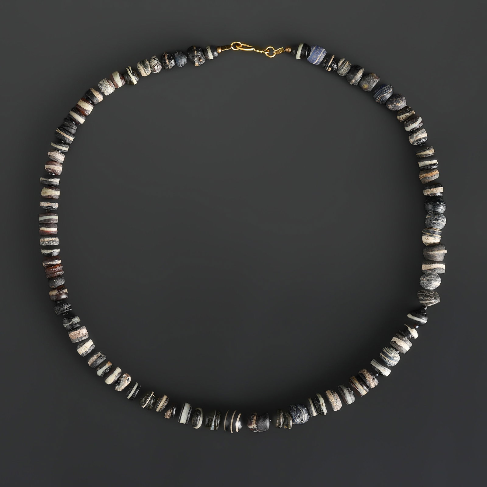 Rare Ancient Himalayan Agate Beads Necklace (1 of 5)