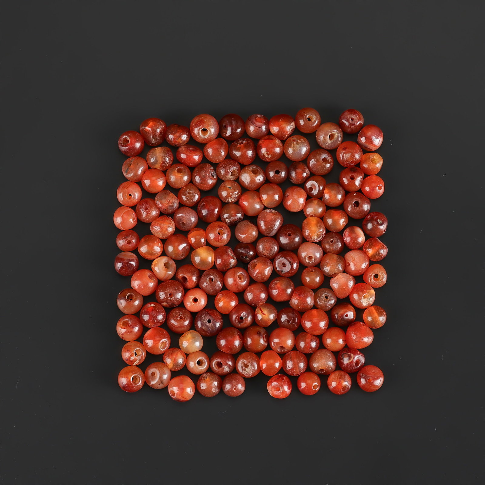 Collection of Antique Old Carnellian Beads Lot: Collection of Antique Old Carnellian Beads Lot Total Weight: 50gram
