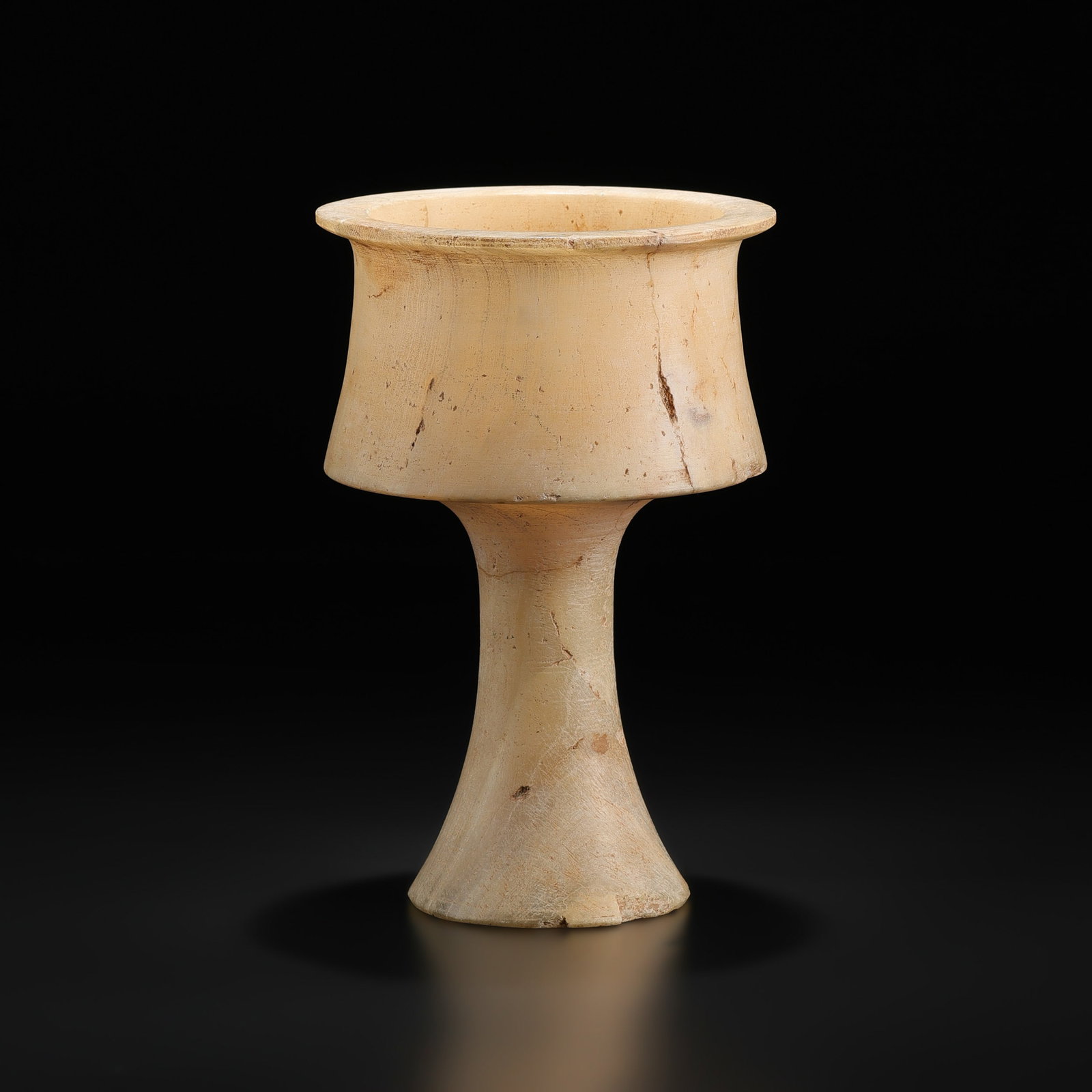 Ancient Bactrian Marble Stone Indo Greek Greco Bactria-Margiana Alabaster Jar (1 of 5)