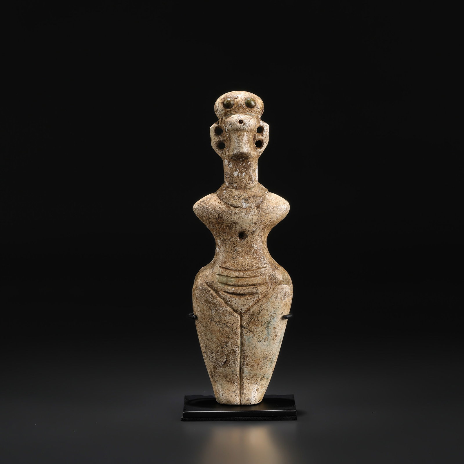 Ancient Near East Stone Carved Female Statuette (1 of 5)