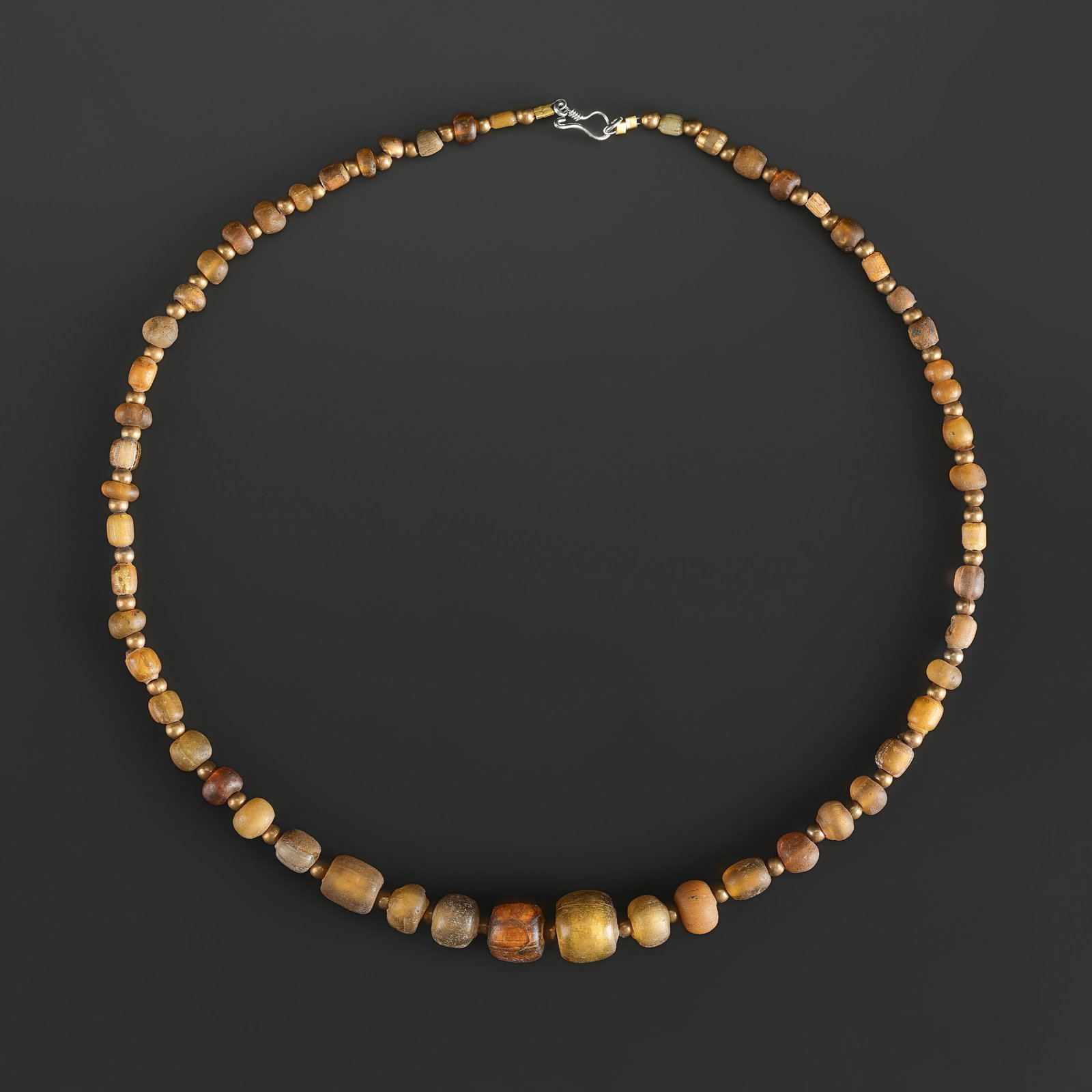 Byzantine Roman Glass Jewelry Beads Necklace (1 of 5)