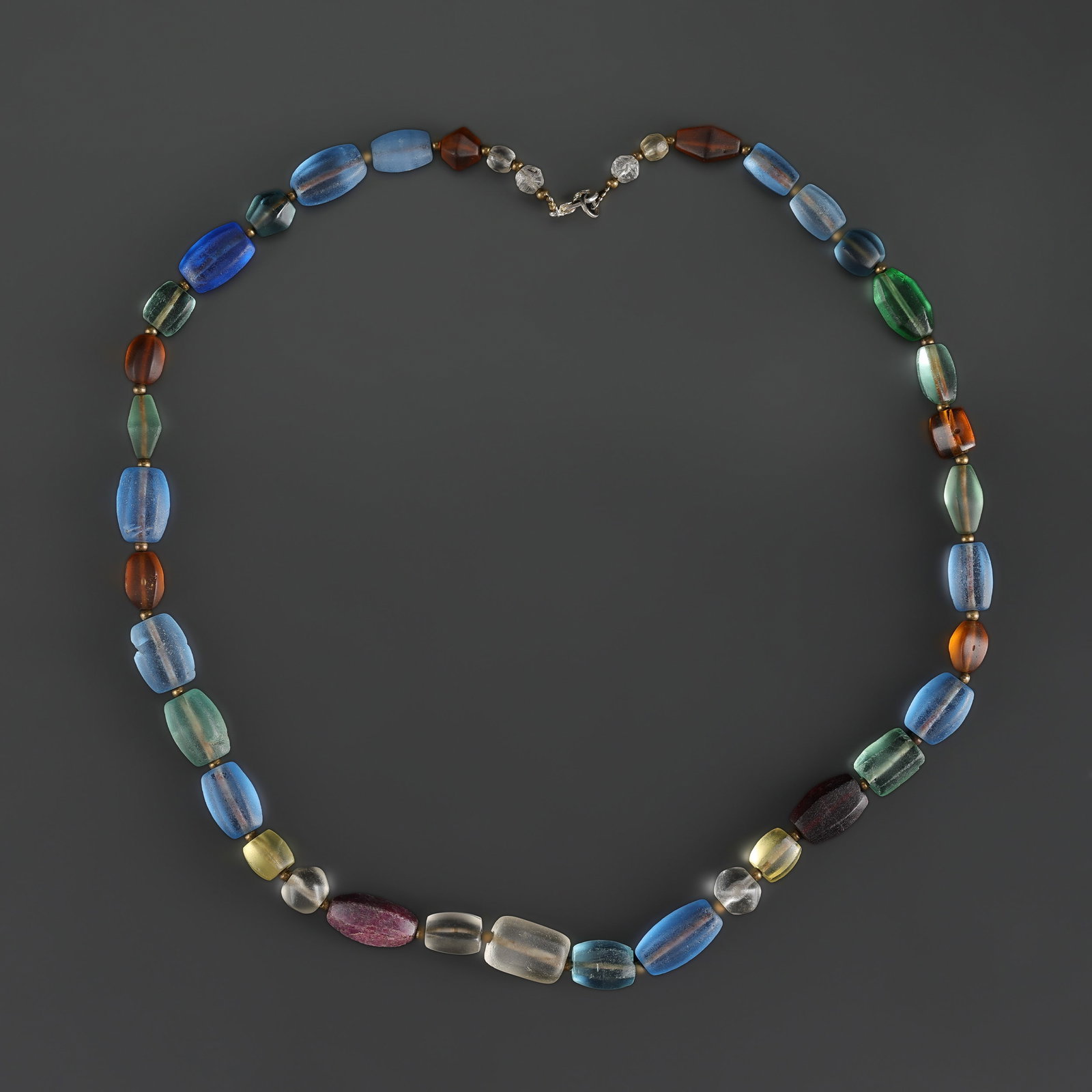 Authentic Genuine Ancient South East Asian Region Glass Crystal Quartz Old Beads (1 of 5)