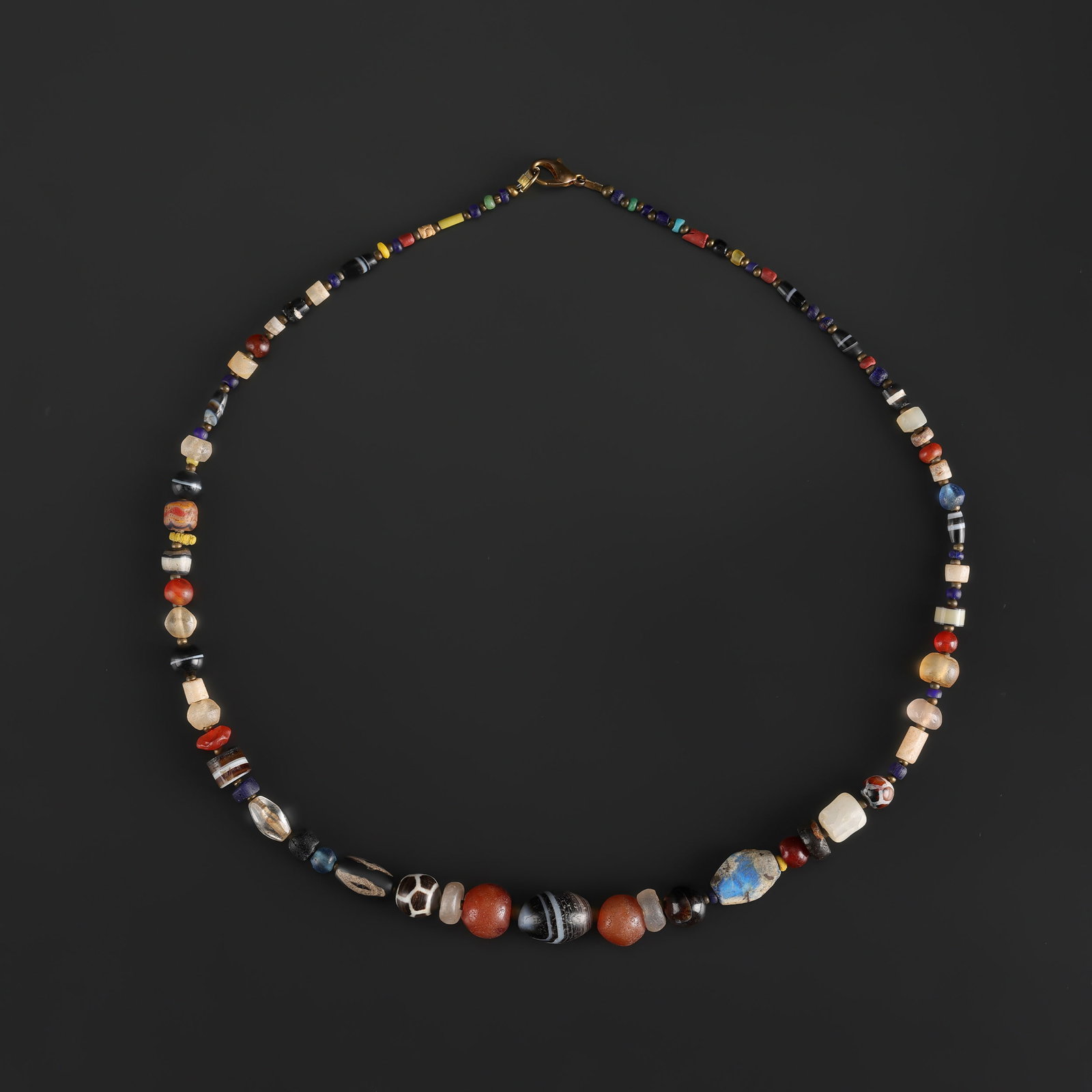 Bactrian Roman Greek Indo Tibetan Old Beads Jewelry Necklace (1 of 4)