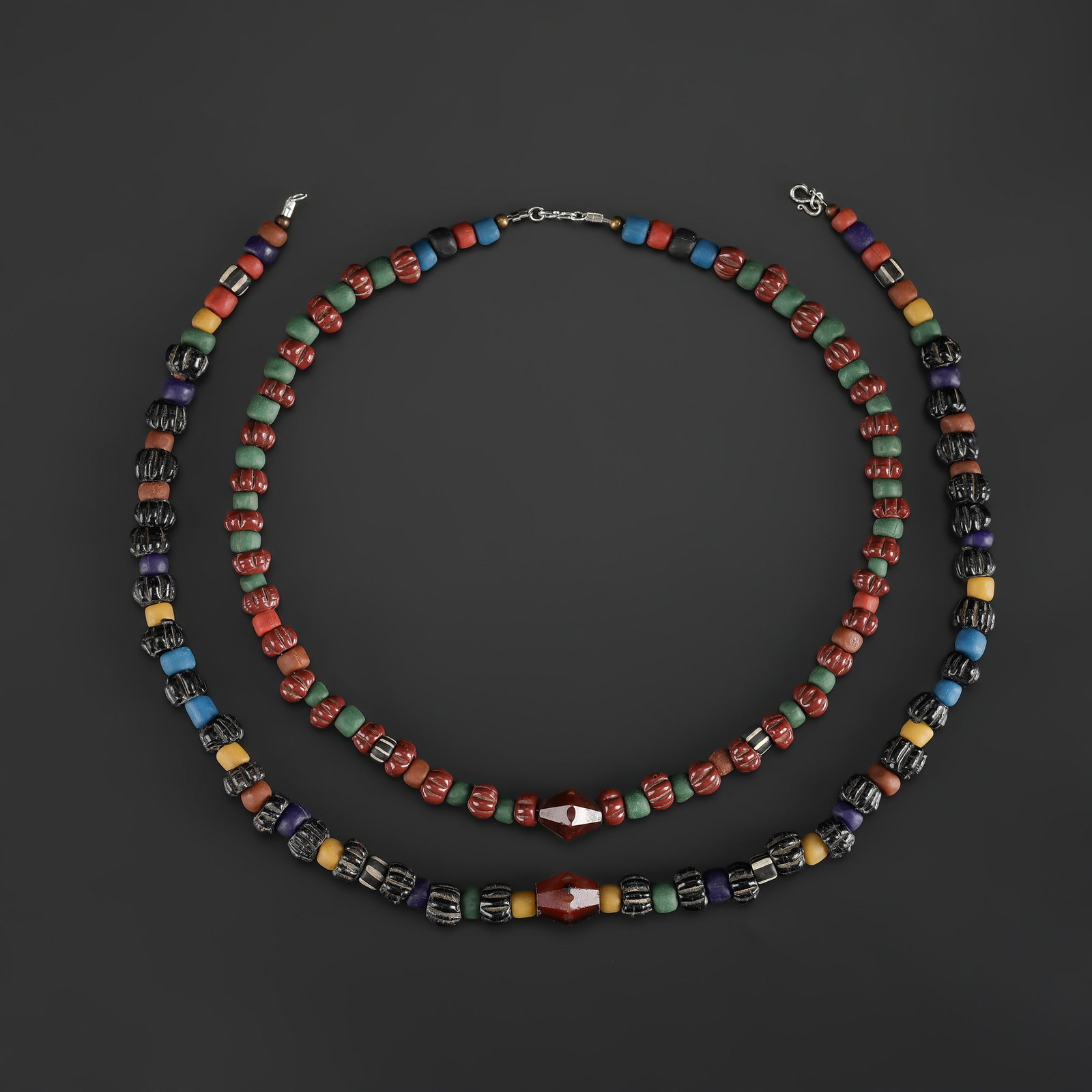 Collection of Antique Mix Old Beads Necklaces (1 of 4)